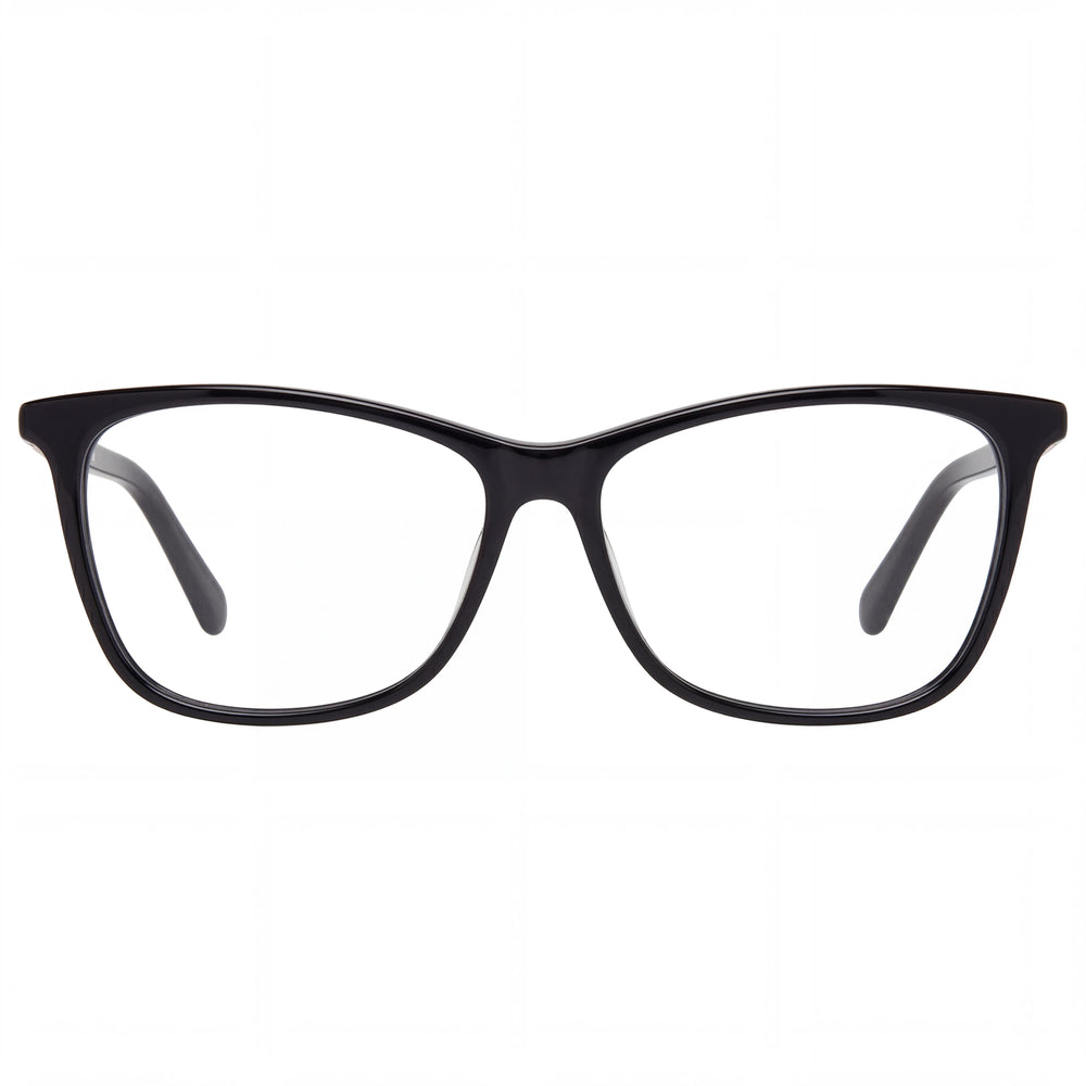 GANT Ga50014 Women's Plastic Shiny Black Eyewear with 55mm Lens Width, 13mm Bridge, 140mm Temple Length