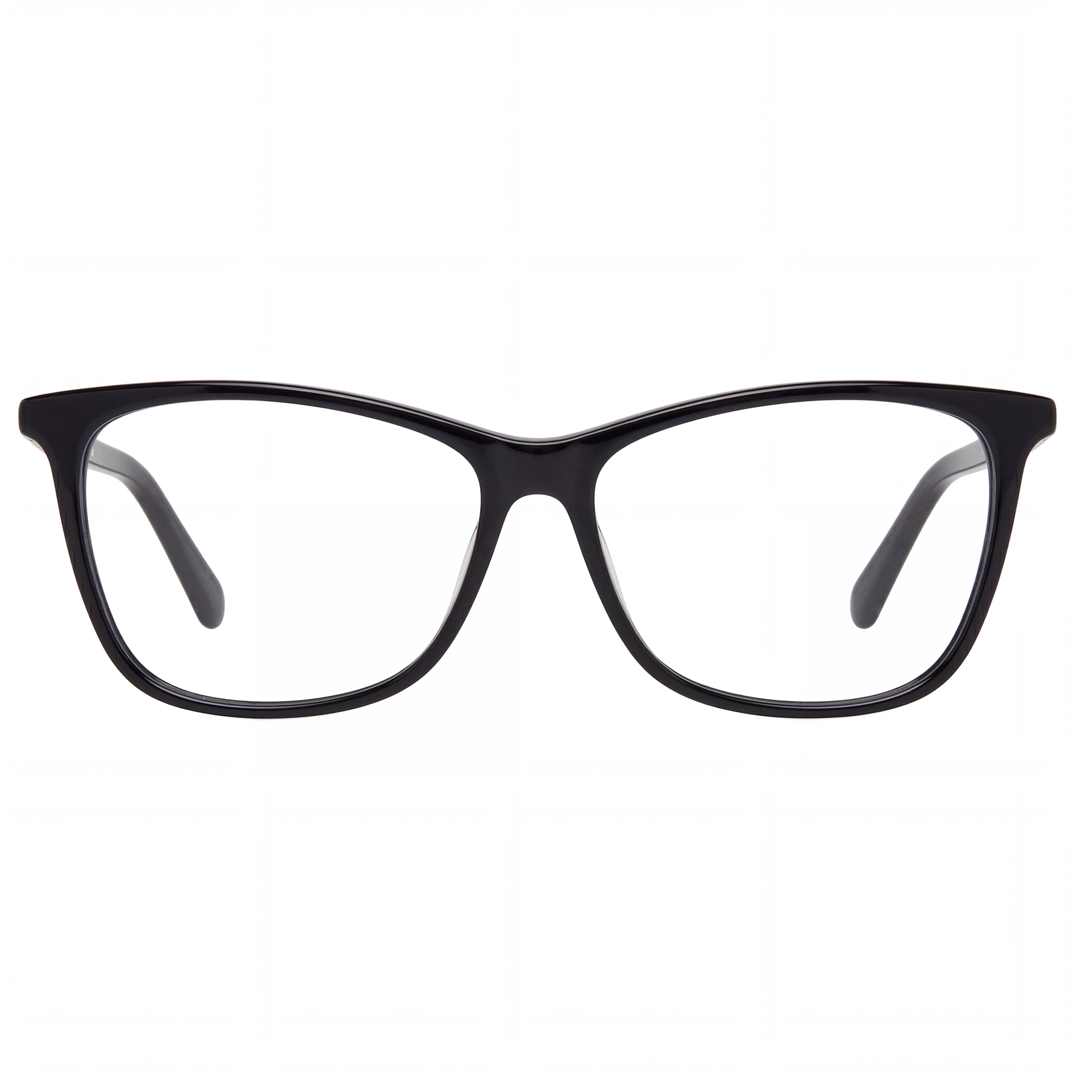 GANT Ga50014 Gafas de plástico negro brillante para mujer con 55 mm de ancho de lente, 13 mm de puente, 140 mm de longitud de patilla, Photo 2