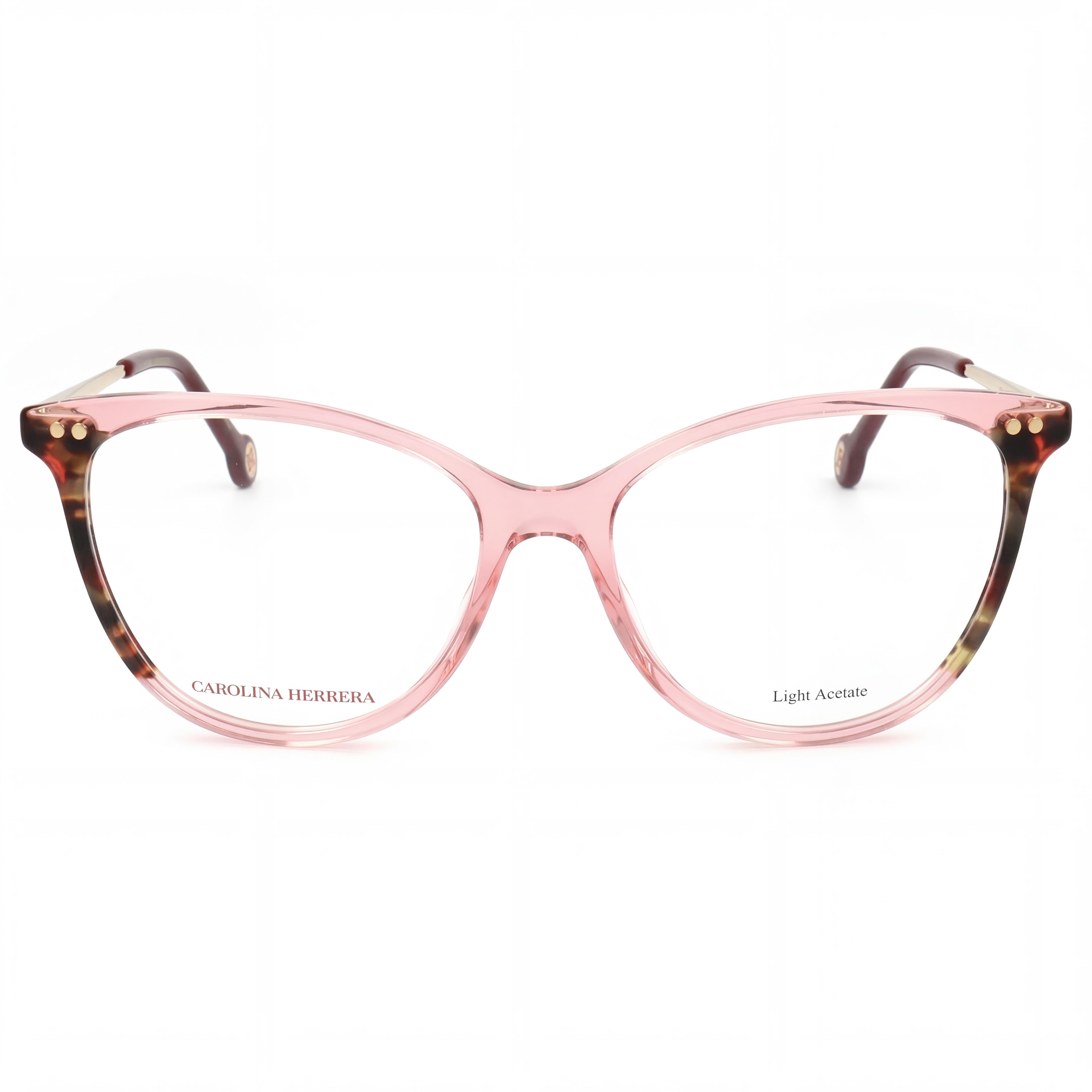 Carolina Herrera Her 0210 Women's Casual Pink Havana Light Acetate Non-polarised Sunglasses 54mm, Photo 2