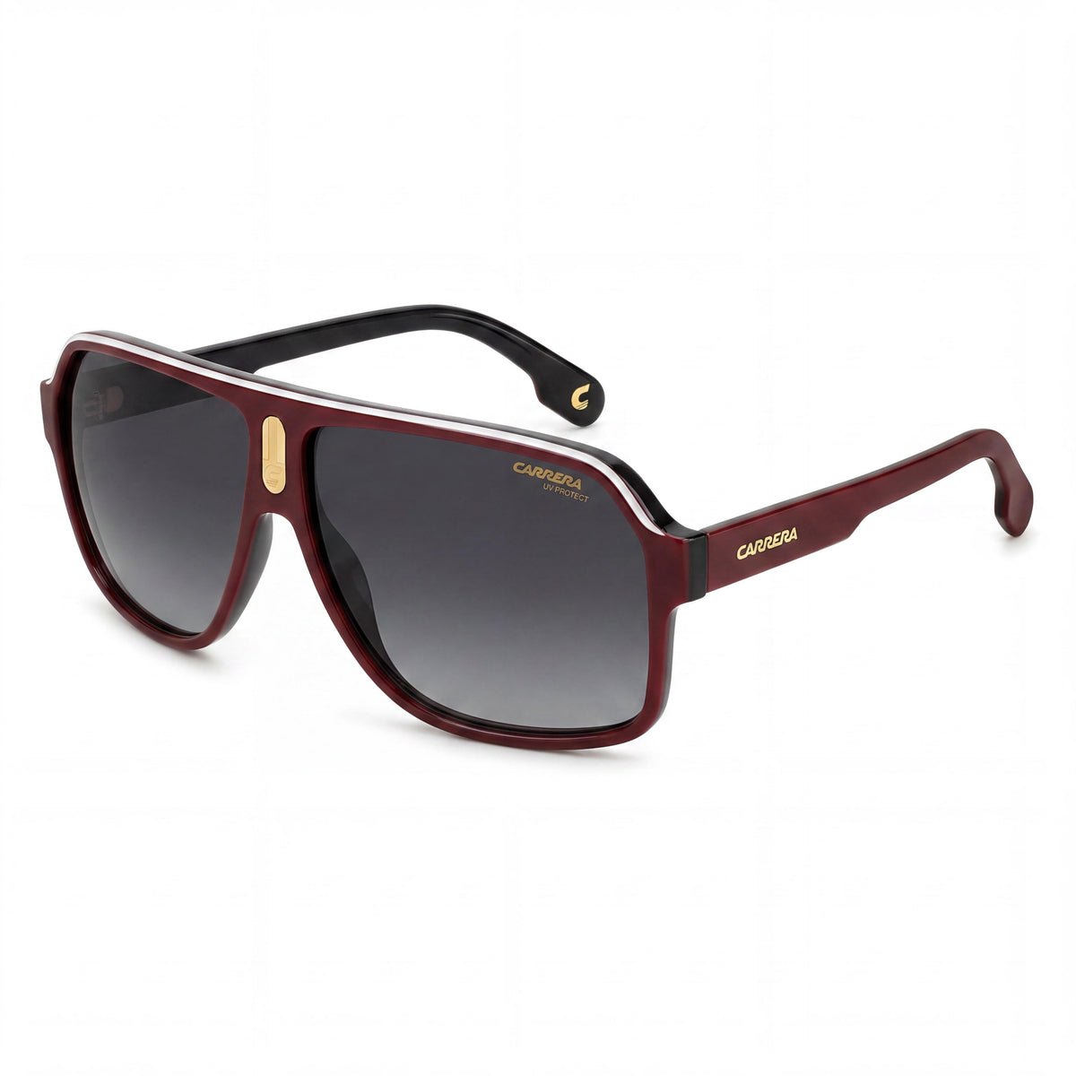 Carrera 1001/S Red/Black Aviator Sunglasses Unisex, 62mm, Photo 1