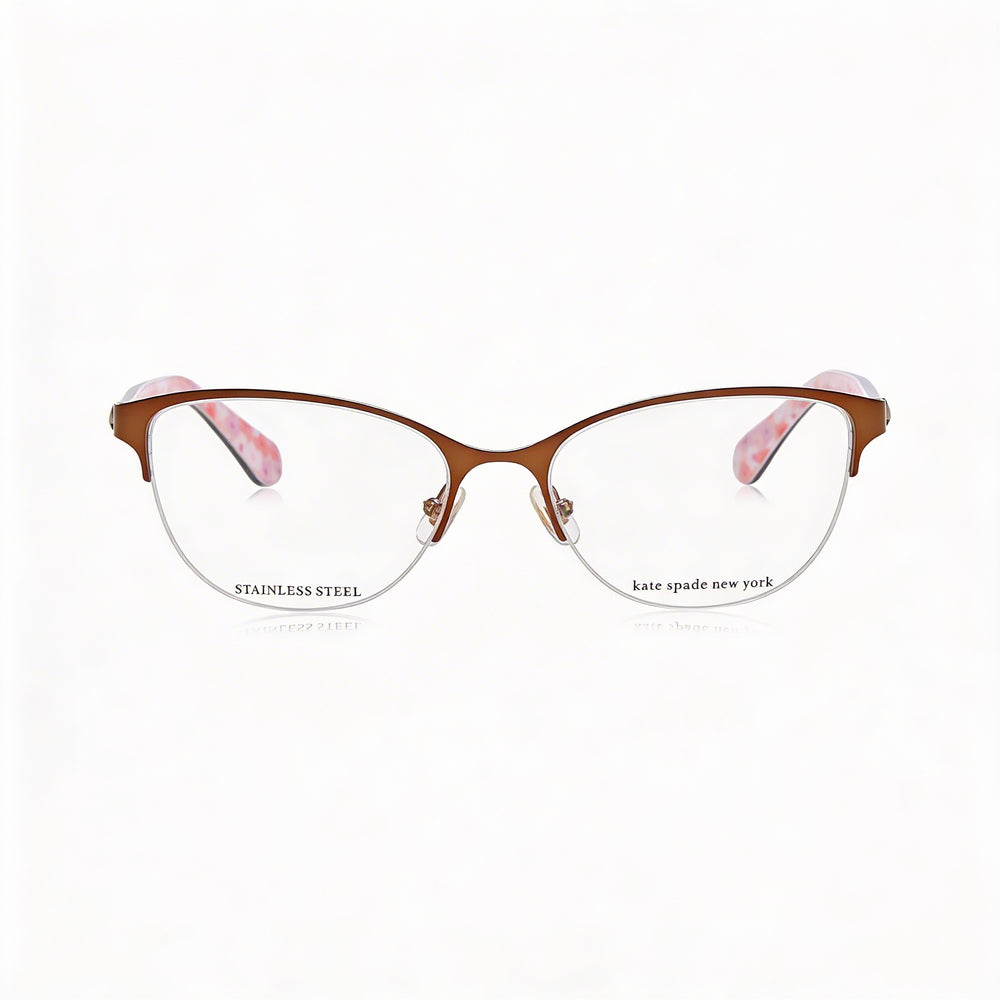 kate spade new york Adalina Women's Matte Brown Metal Frame Sunglasses 51mm