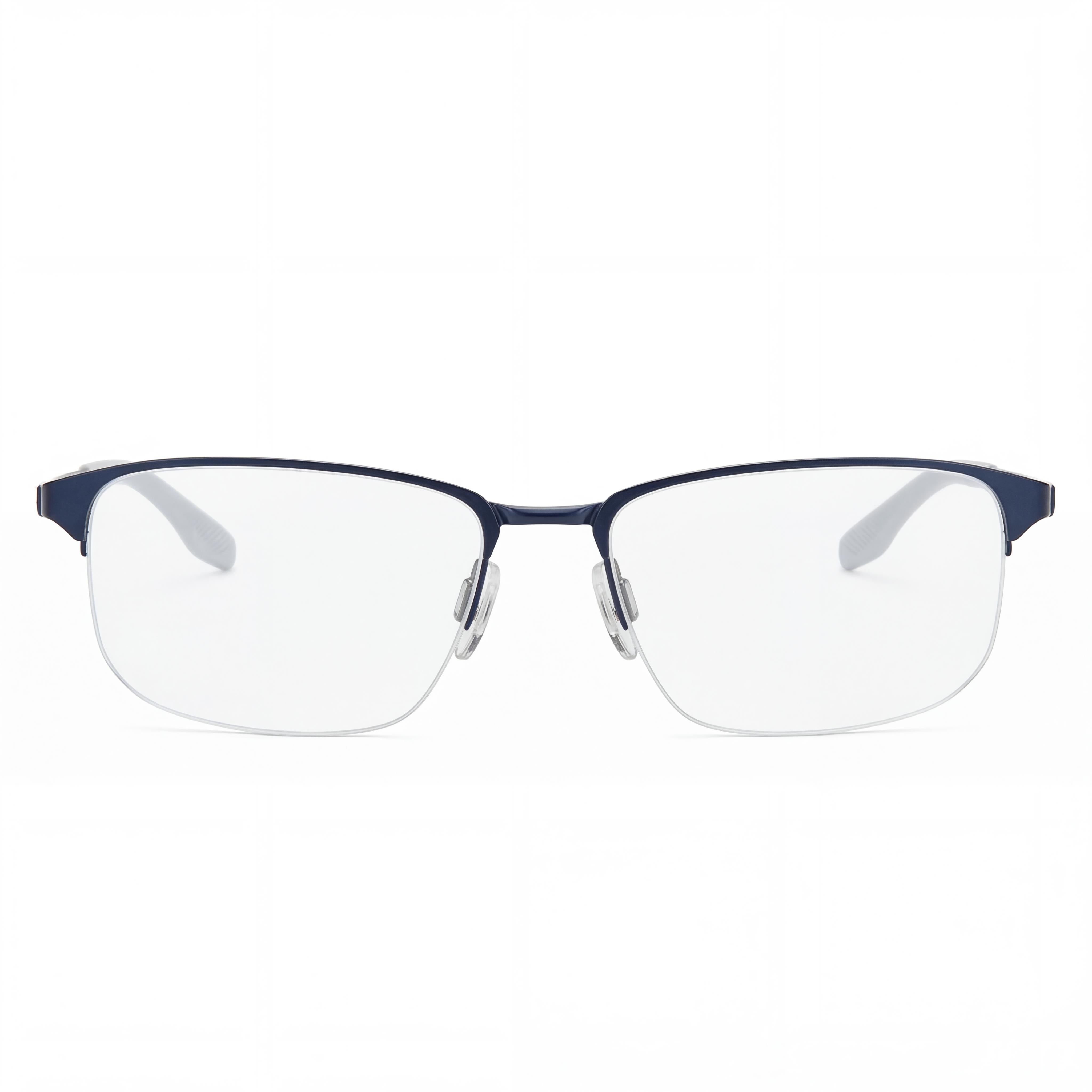 Gafas de sol Under Armour modernas unisex, montura de aleación de acero azul, lentes de policarbonato no polarizadas, 54 mm, Photo 2