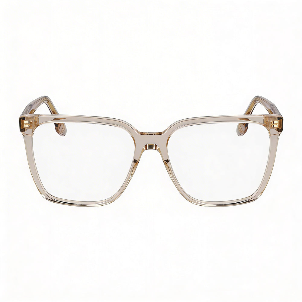 Victoria Beckham Vb2669 Women's Ophthalmic Eyeglasses with Transparent Beige Frame, Lens 55mm, Bridge 15mm, Temple 140mm