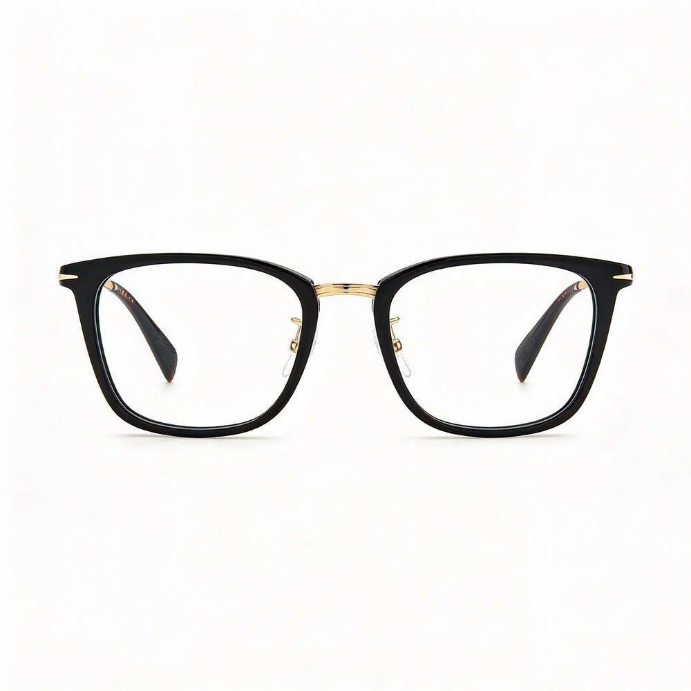 David Beckham Db 7060/F Unisex Poliamida Negro Dorado 53mm