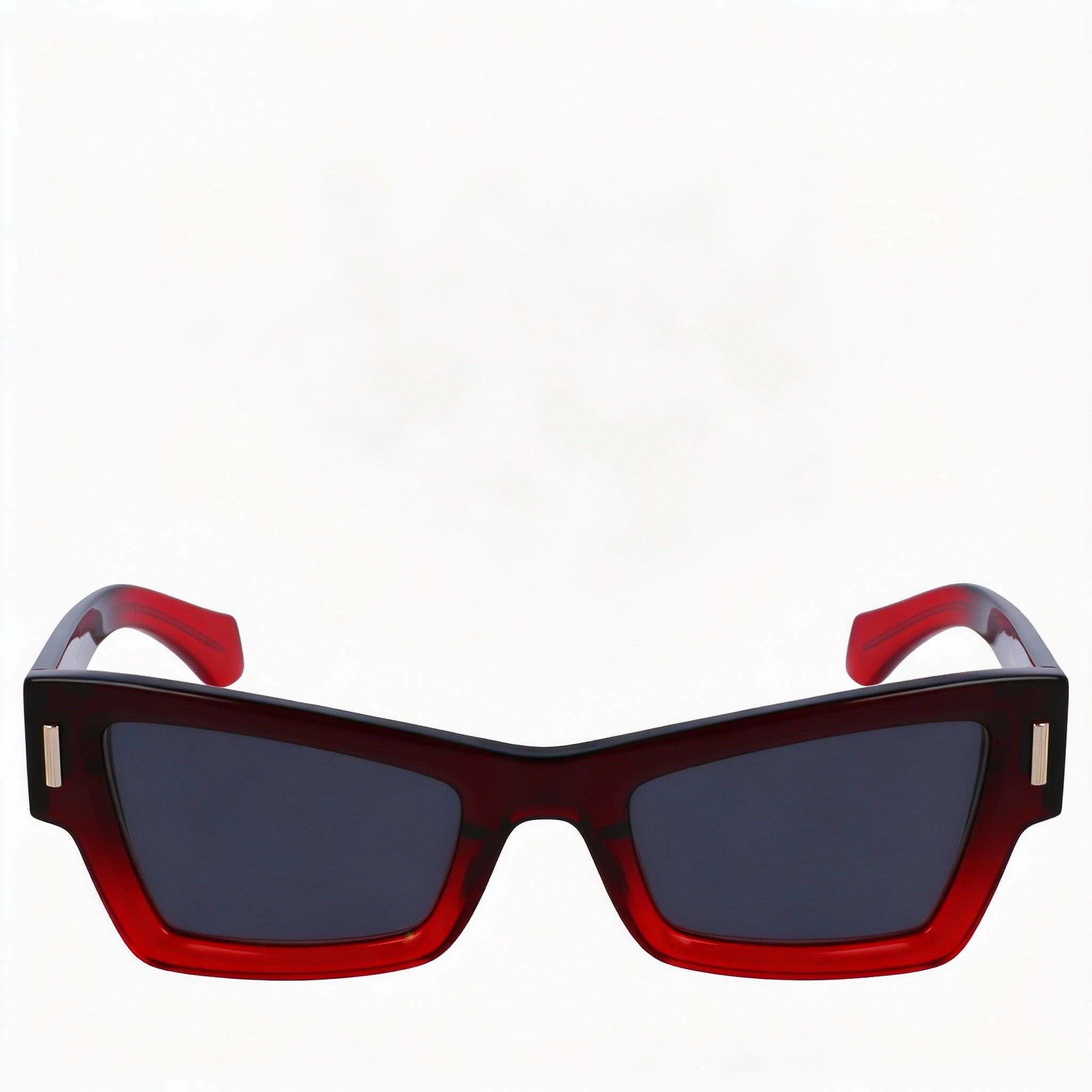 Salvatore Ferragamo Sf2006s Unisex Plastic Gradient Transparent Dark Red UV Protected Non-Polarized 53mm, Photo 2