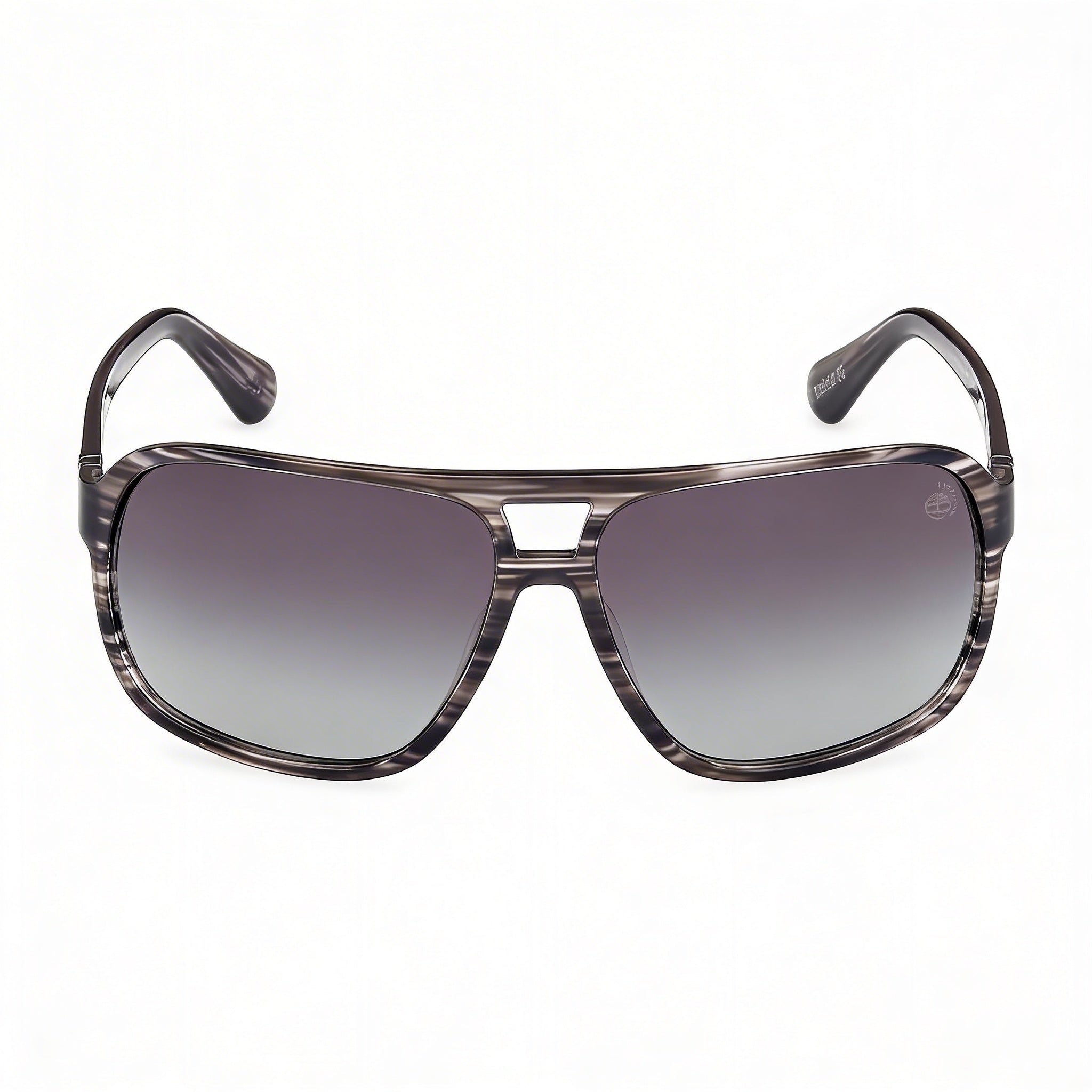 Timberland Modern Men's Shiny Grey Acetate UV 400 Smoke Sunglasses 65mm, Photo 2