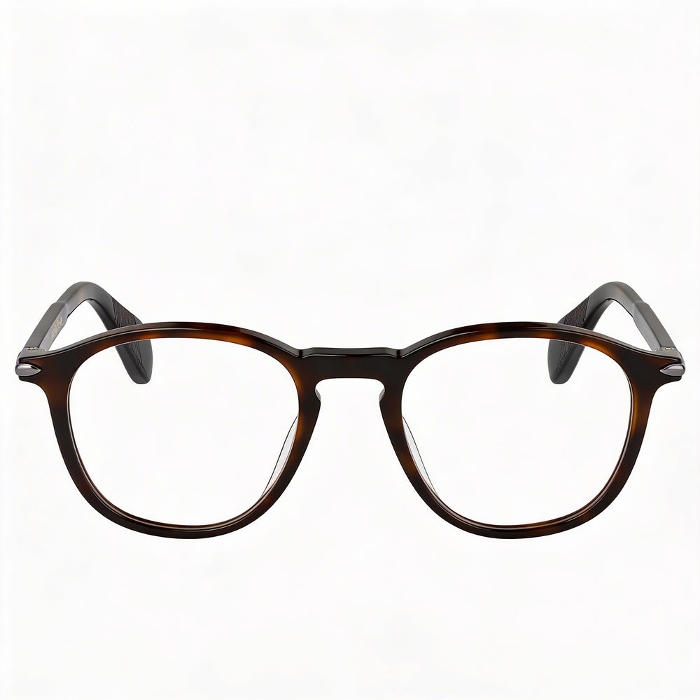 Gafas unisex rag & bone Rnb 7020 con montura y lentes de acetato habana, ancho de lente de 48 mm