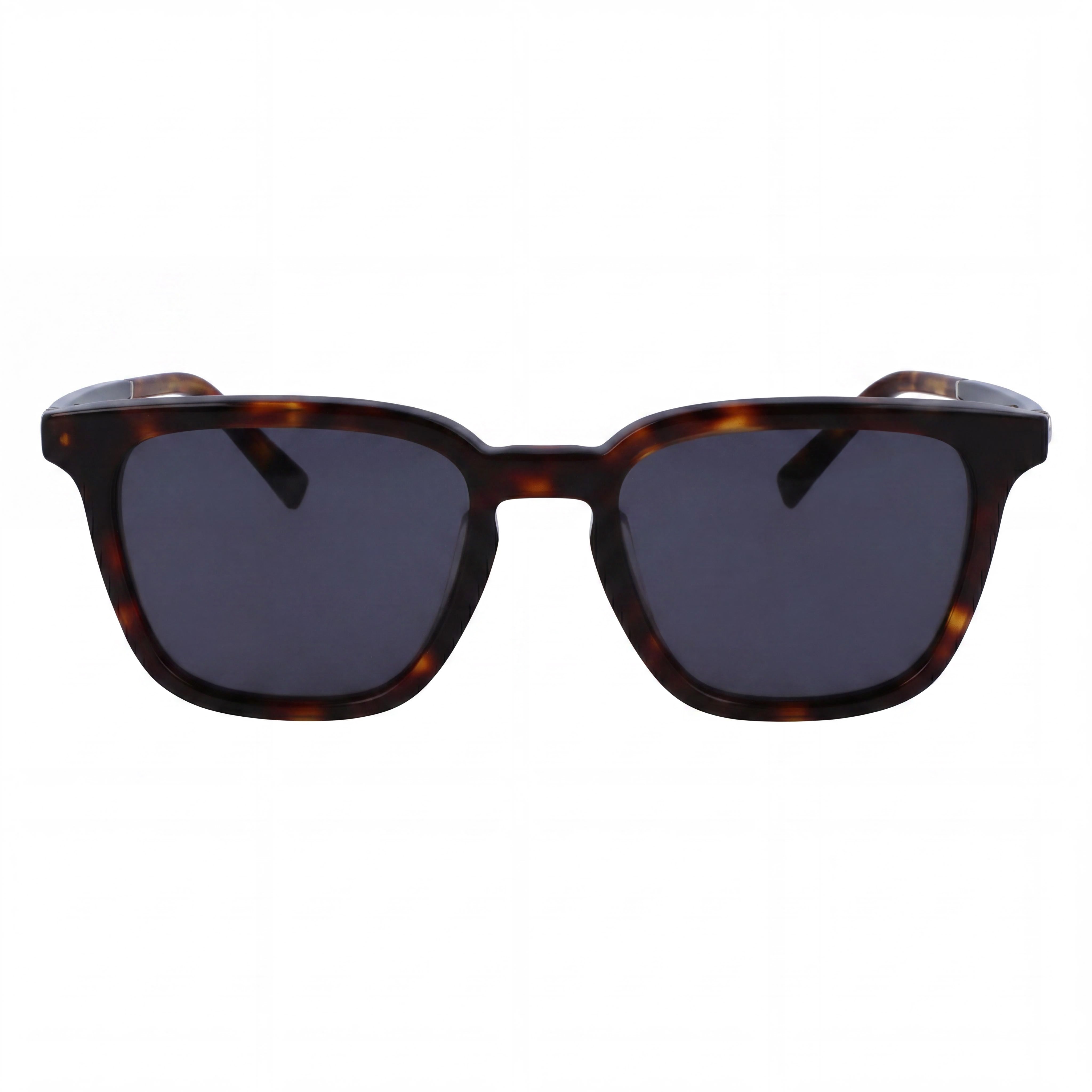 Salvatore Ferragamo Sf1100s Gafas de sol de titanio para hombre con protección UV Marrón oscuro tortuga Marrón claro 52mm, Photo 2