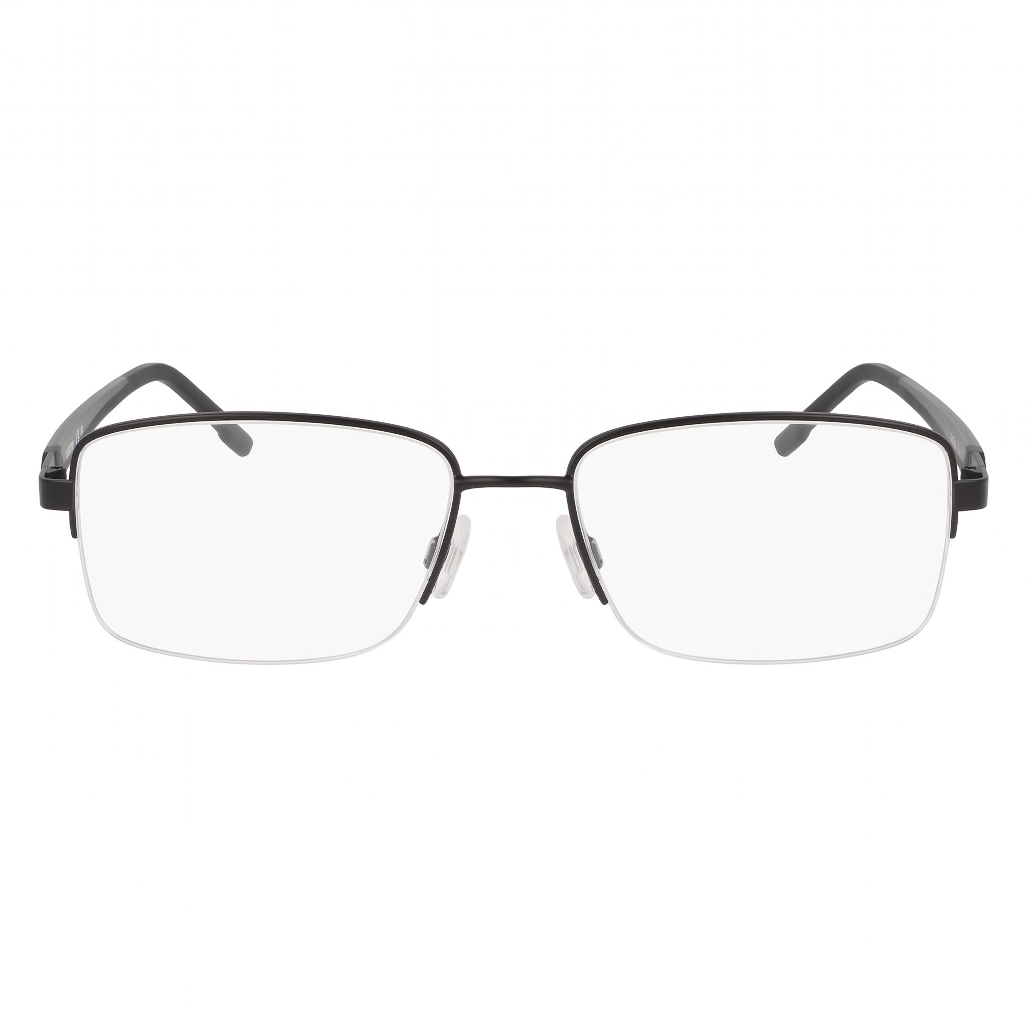 Flexon H6084 Women's Metal Optical Frames, Matte Black, Lens Width 57mm, Bridge Width 17mm, Photo 2