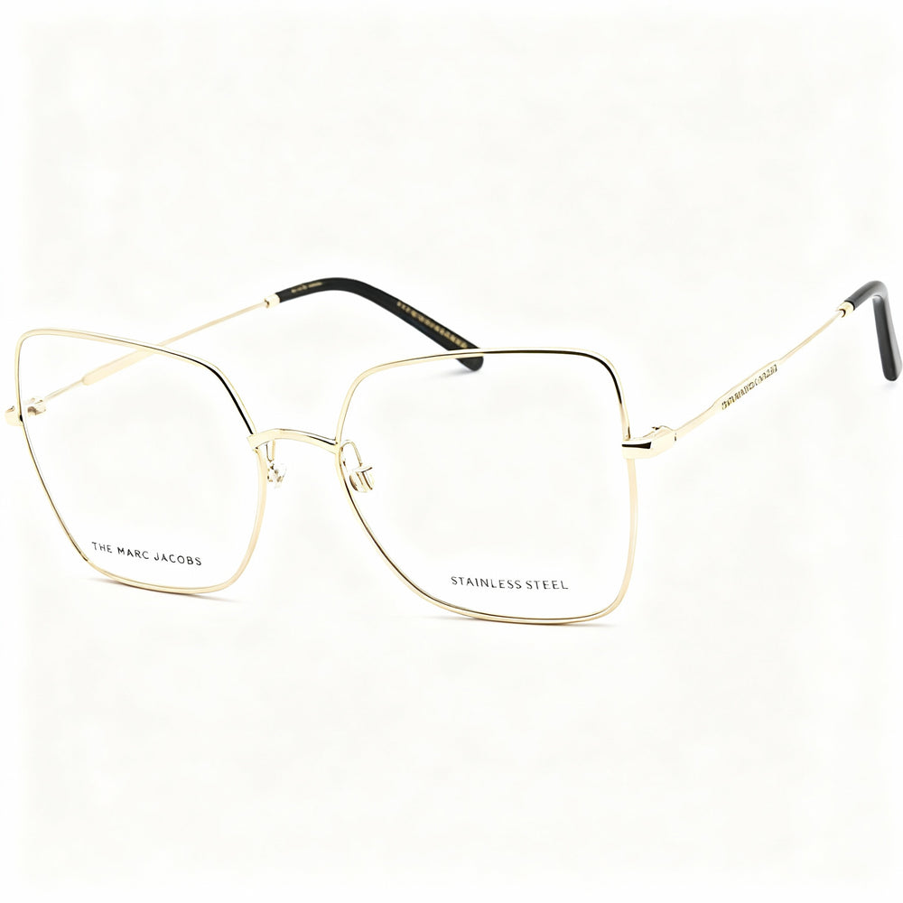 Marc Jacobs Marc 5910 Women's Gold Stainless Steel Butterfly Full-Rim Optical Eyeglass Frames 57mm