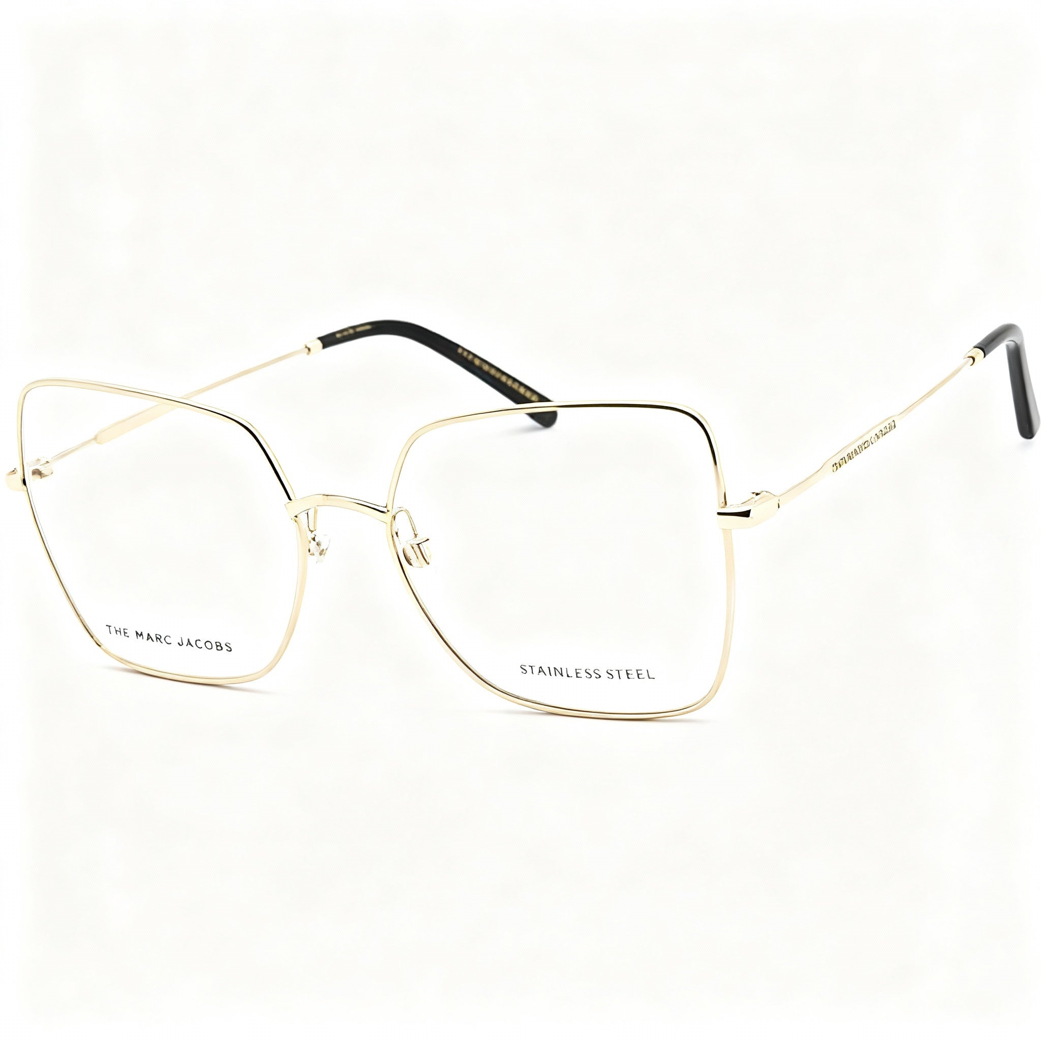 Gafas de sol Marc Jacobs Marc 5910 para mujer, de acero inoxidable dorado, con montura completa y diseño de mariposa, de 57 mm, Photo 1