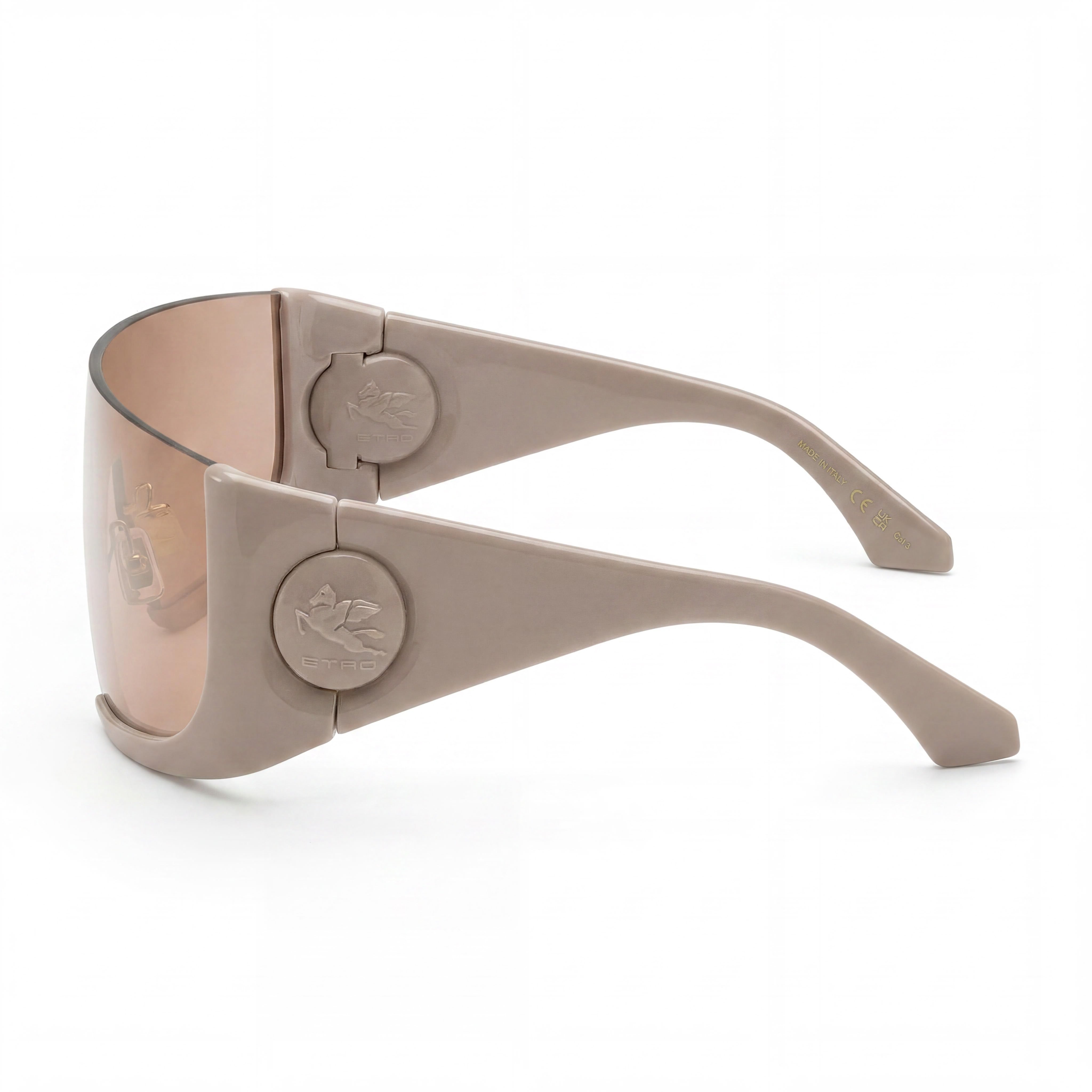 Etro Casual Women's Multicolour Polyamide Non-Polarized Glasses, PINK FLASH SILVER Lenses 99-01-120, Photo 3