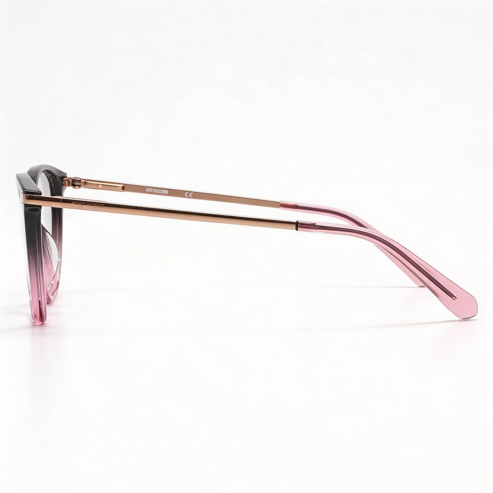Love Moschino MOL572 Women's Black Pink Optical Eyewear Frame Lens 53mm Bridge 17mm Temple 140mm