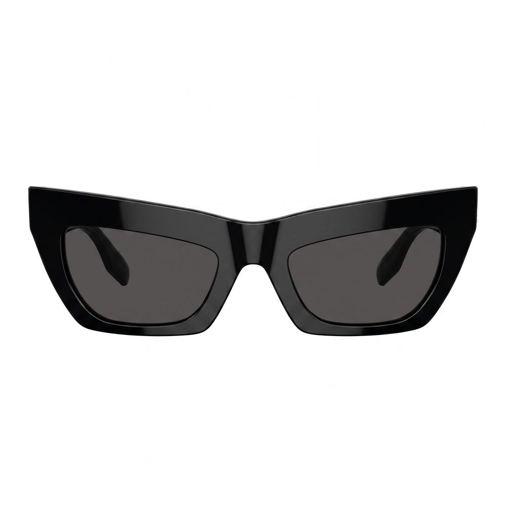 BURBERRY Be 4405 Unisex Black Dark Grey Acetate Frame Non- Polycarbonate Sunglasses 51mm