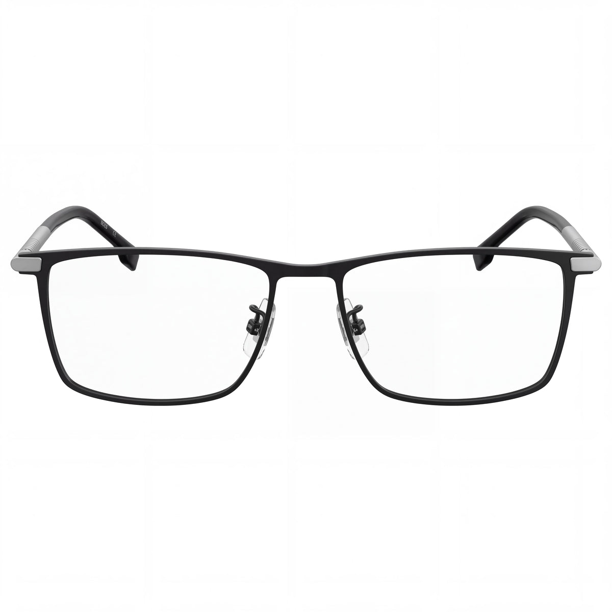 Hugo Boss BOSS 1226/F Unisex Eyewear with Matte Black Titanium Frame, Polycarbonate Lenses, 56mm Lens Width, Photo 2