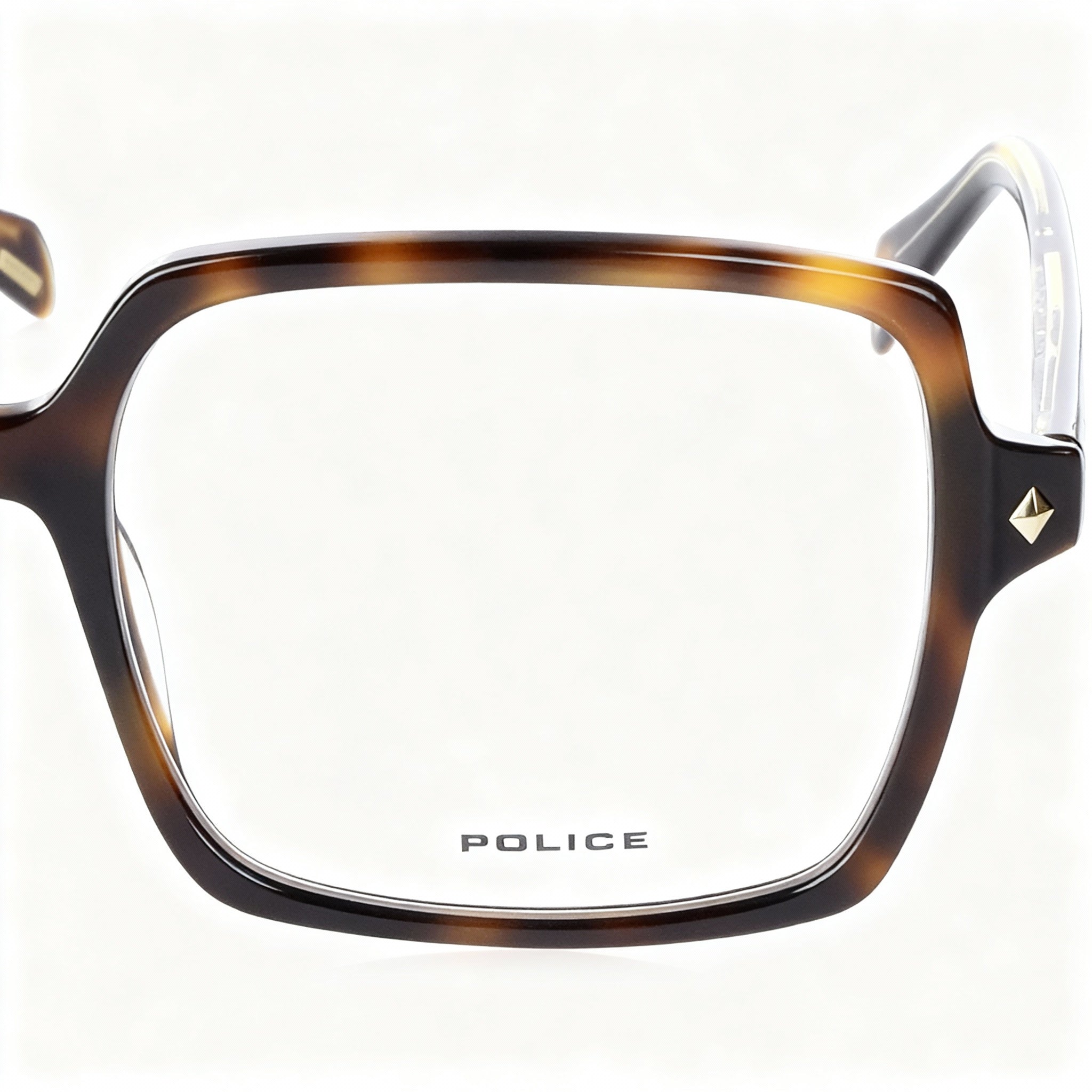 Police Modern VPLG30 Women’s 09AJ Acetate Frame Non-Polarized Polycarbonate Lens Eyeglasses 54mm, Photo 3