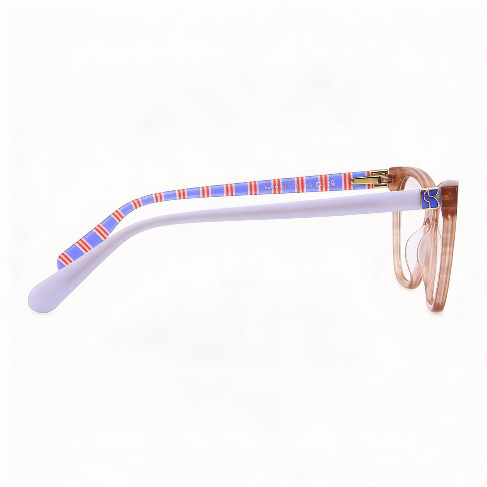kate spade new york Temperance Gafas graduadas para mujer con montura de acetato beige habana 49-140-18