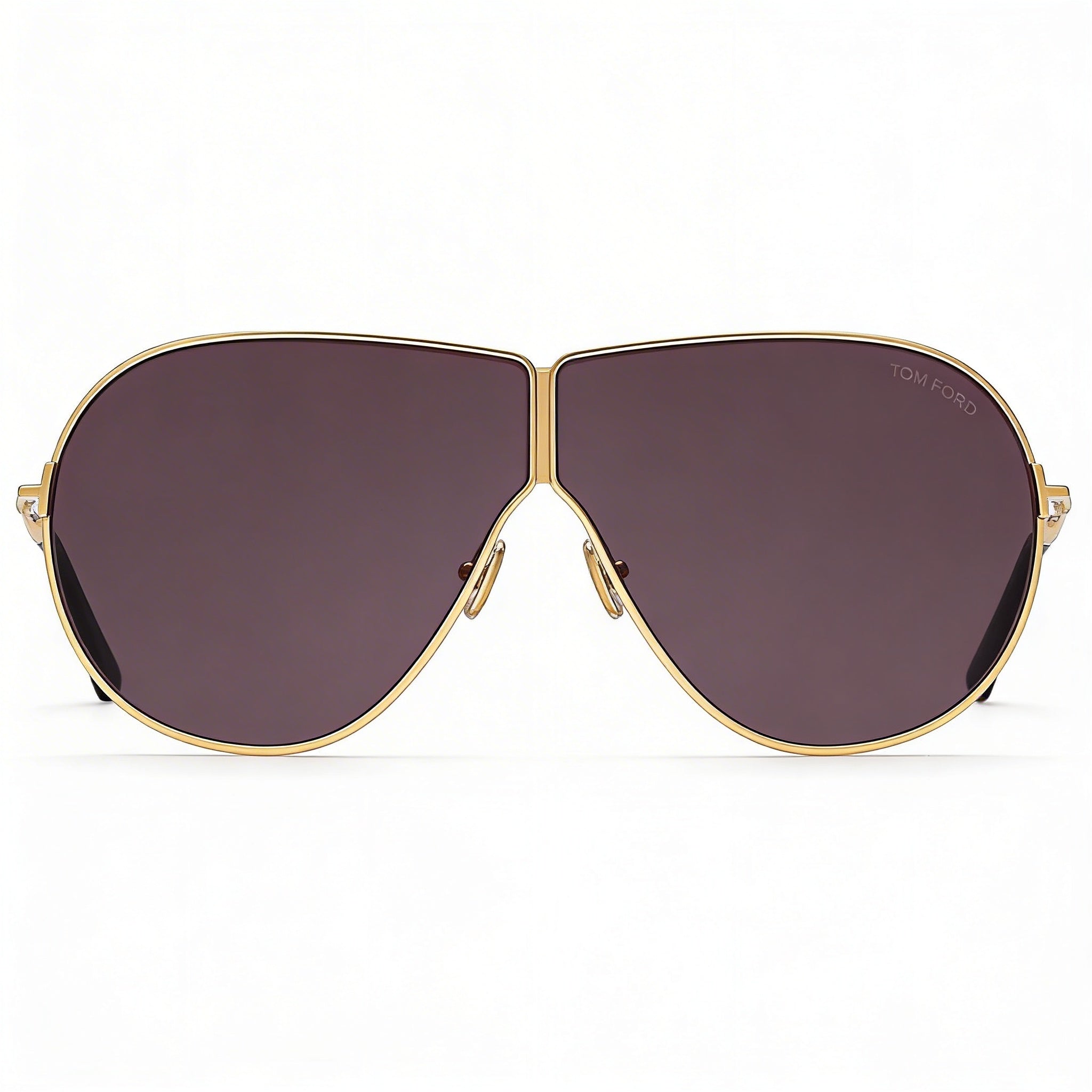 Gafas de sol Tom Ford KEATING FT1158 para mujer, metal oro oscuro brillante, sin polarizar, protección UV, gris oscuro ahumado 71, Photo 2