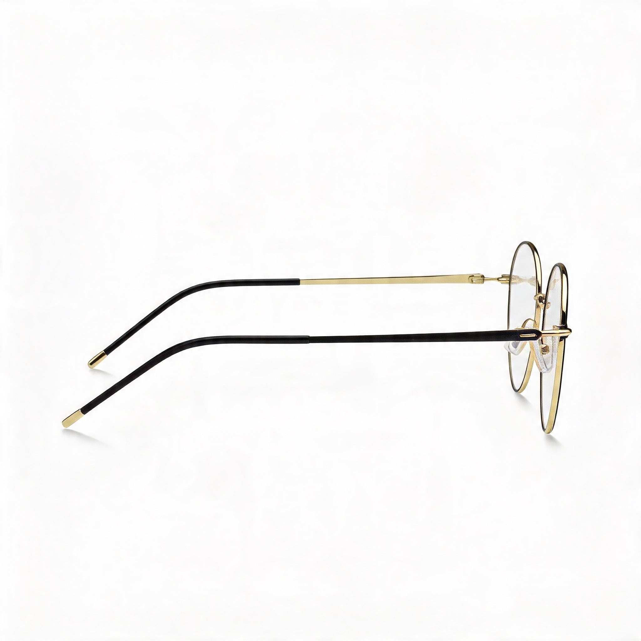 Gafas de sol de policarbonato no polarizadas BOSS Audio Systems para mujer, montura de acero aleado moderna, color negro y dorado, 50-20-140, Photo 3
