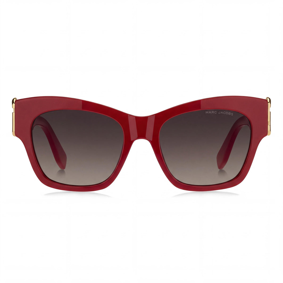 Marc Jacobs MARC 762/S Women's Casual Acetate Red/Brown Frame Brown Lens Sunglasses 54mm UV Protection, Photo 2