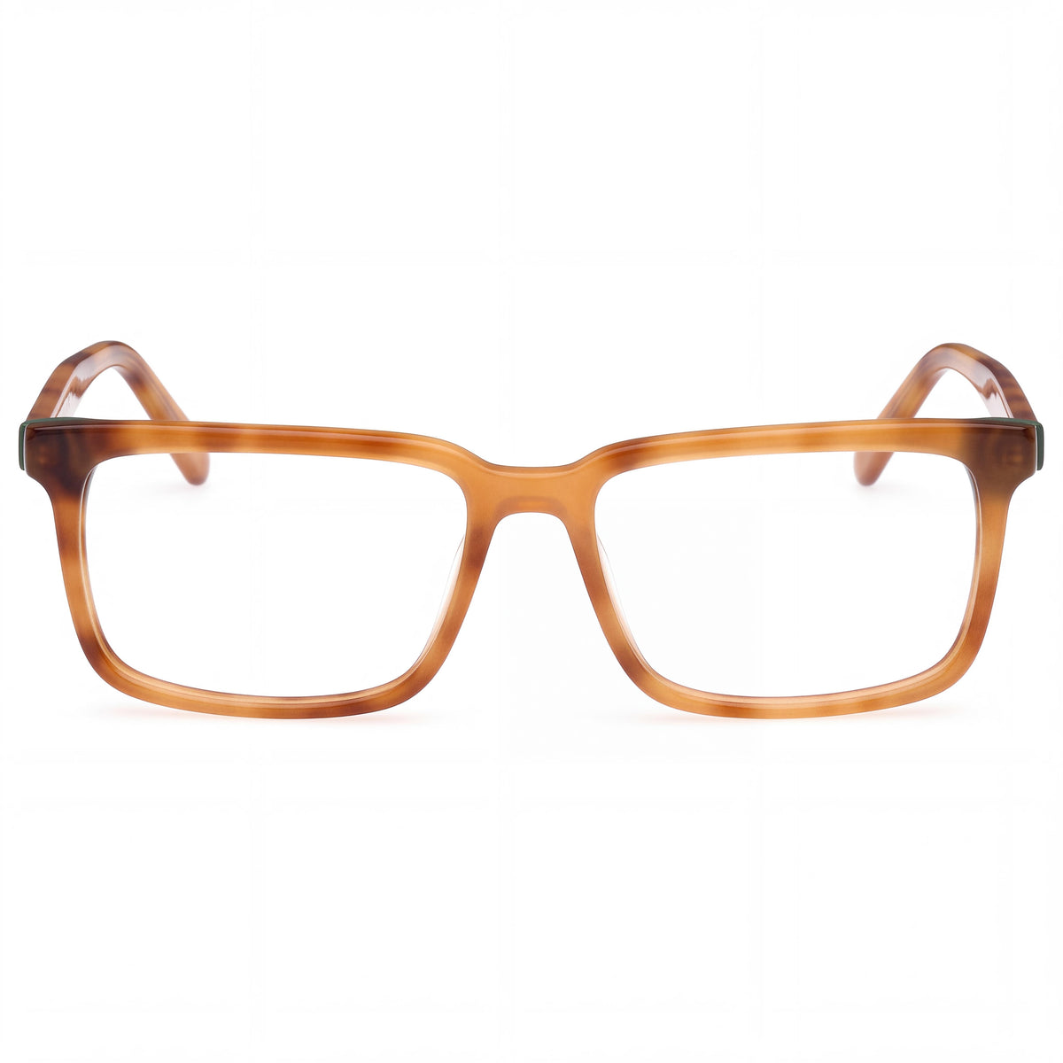 GUESS GU50068 Gafas Rectangulares de Plástico Havana Rubio para Mujer, Armazones de 52mm, Photo 2