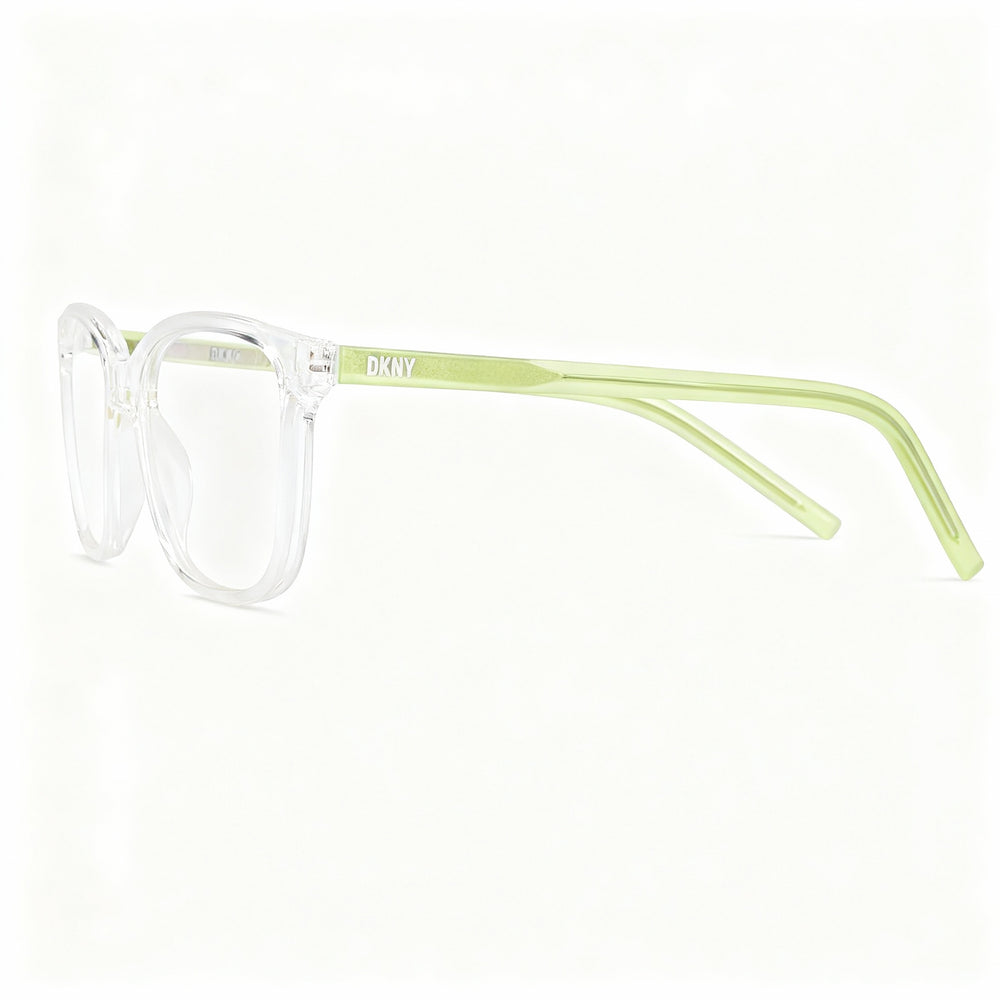DKNY DK5052 Women's Crystal Clear Propionate Frame Non-polarised Polycarbonate Lens Eyeglasses 53mm
