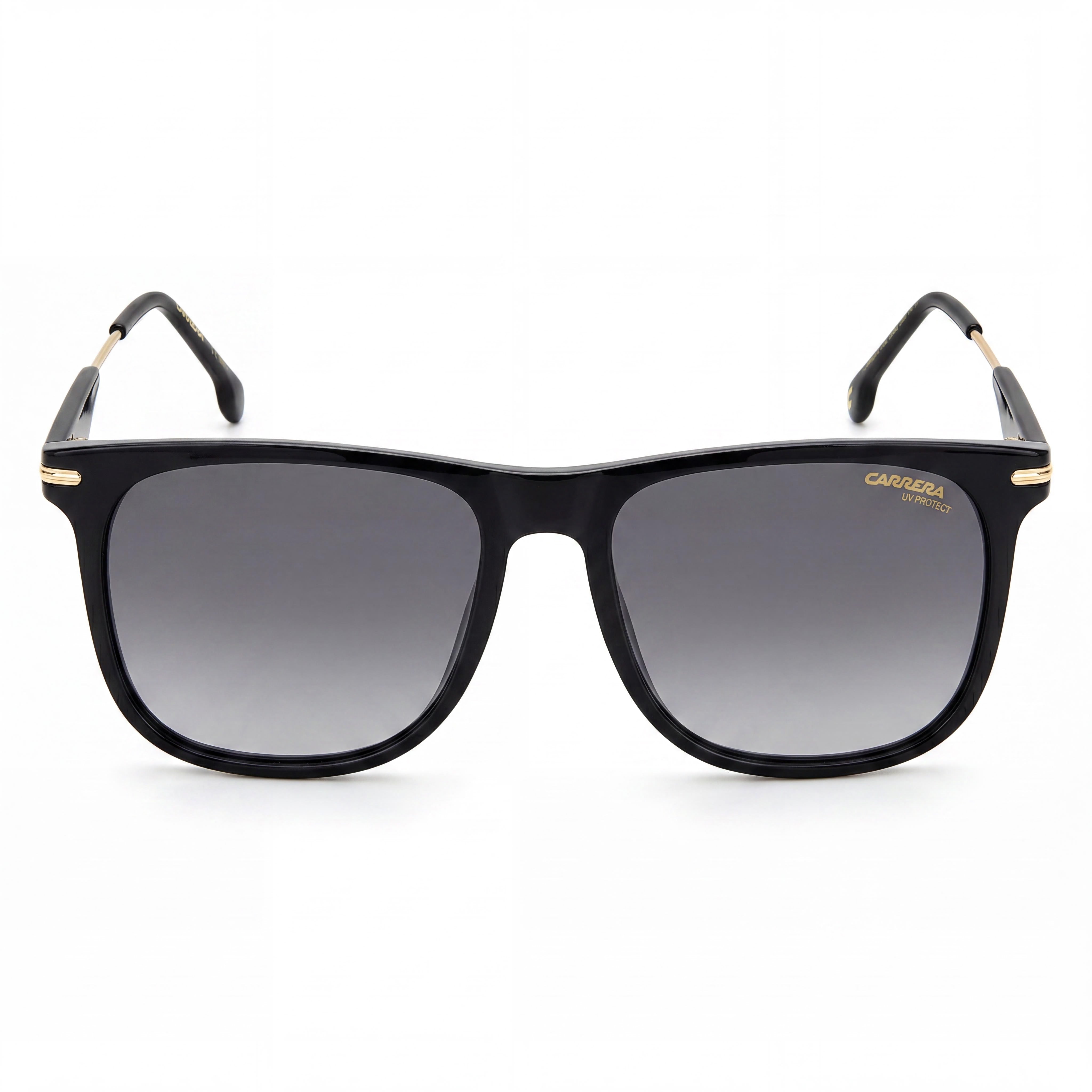 Gafas de sol unisex Carrera 276/S, montura en negro, gris oscuro, con protección UV, 55 mm, Photo 2