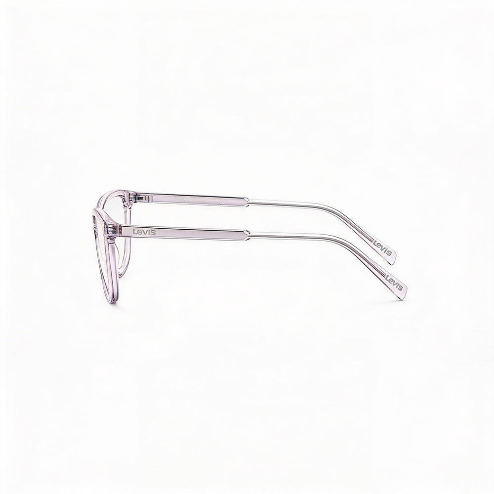 Levi's Lv 1017 Women's Lilac Plastic Optical Frame Eyeglasses, Prescription Ready, 51mm Lens