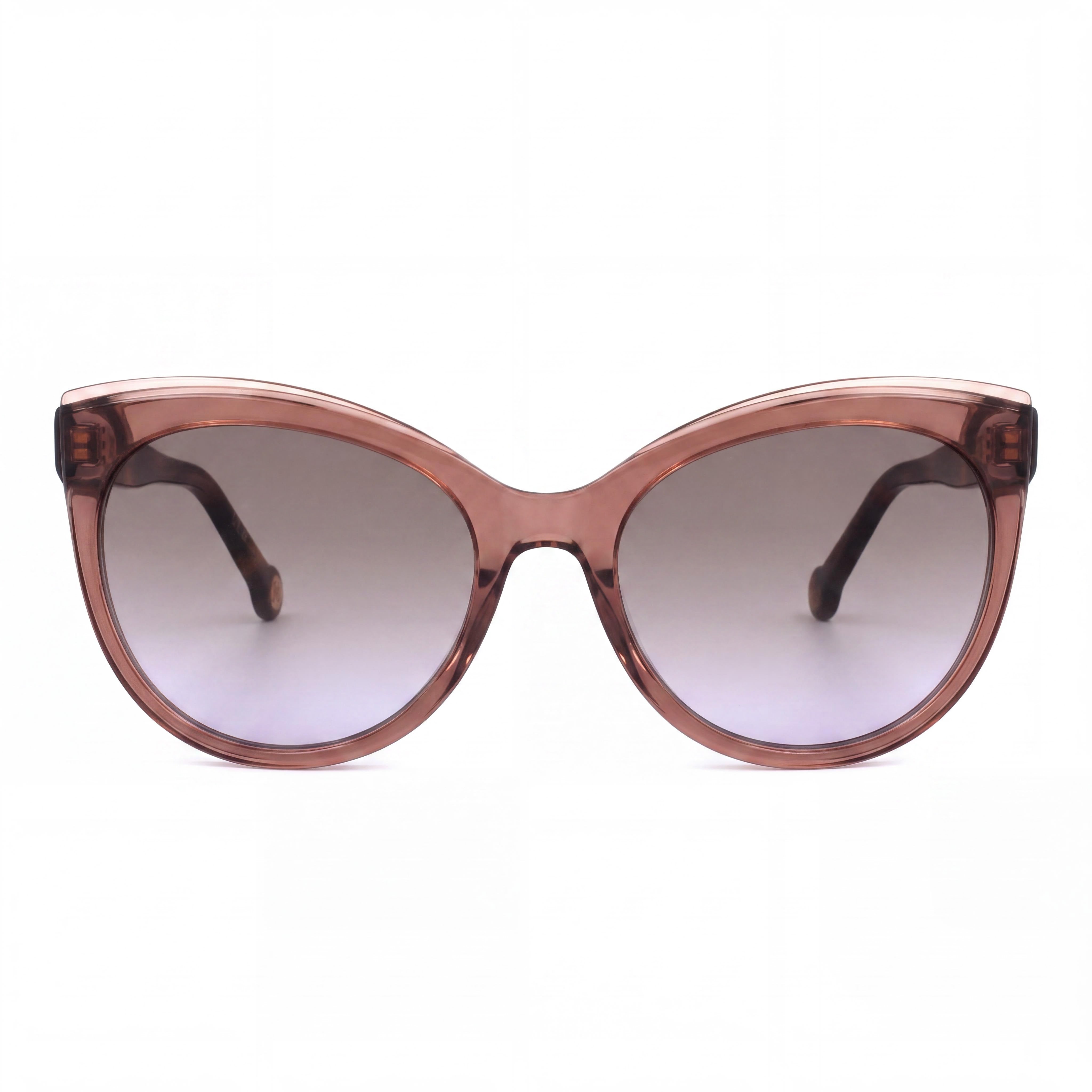 Gafas de sol ligeras de acetato con montura marrón grisácea para mujer Carolina Herrera Essential, aptas para lentes graduadas, 57 mm, Photo 2