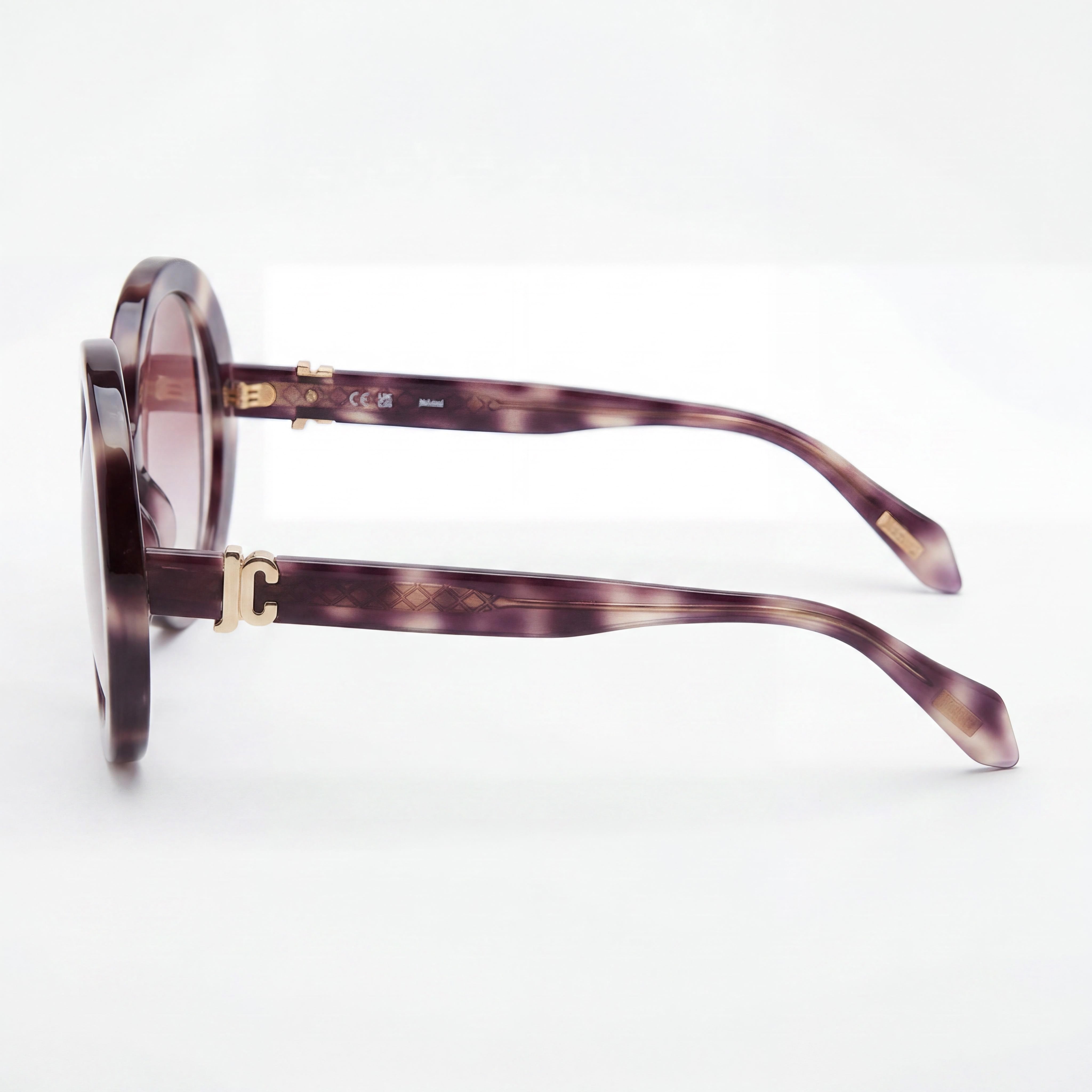 Just Cavalli Casual Women's Shiny Brown Beige Havana Brown Gradient UV Protected Sunglasses 51-23-140, Photo 3