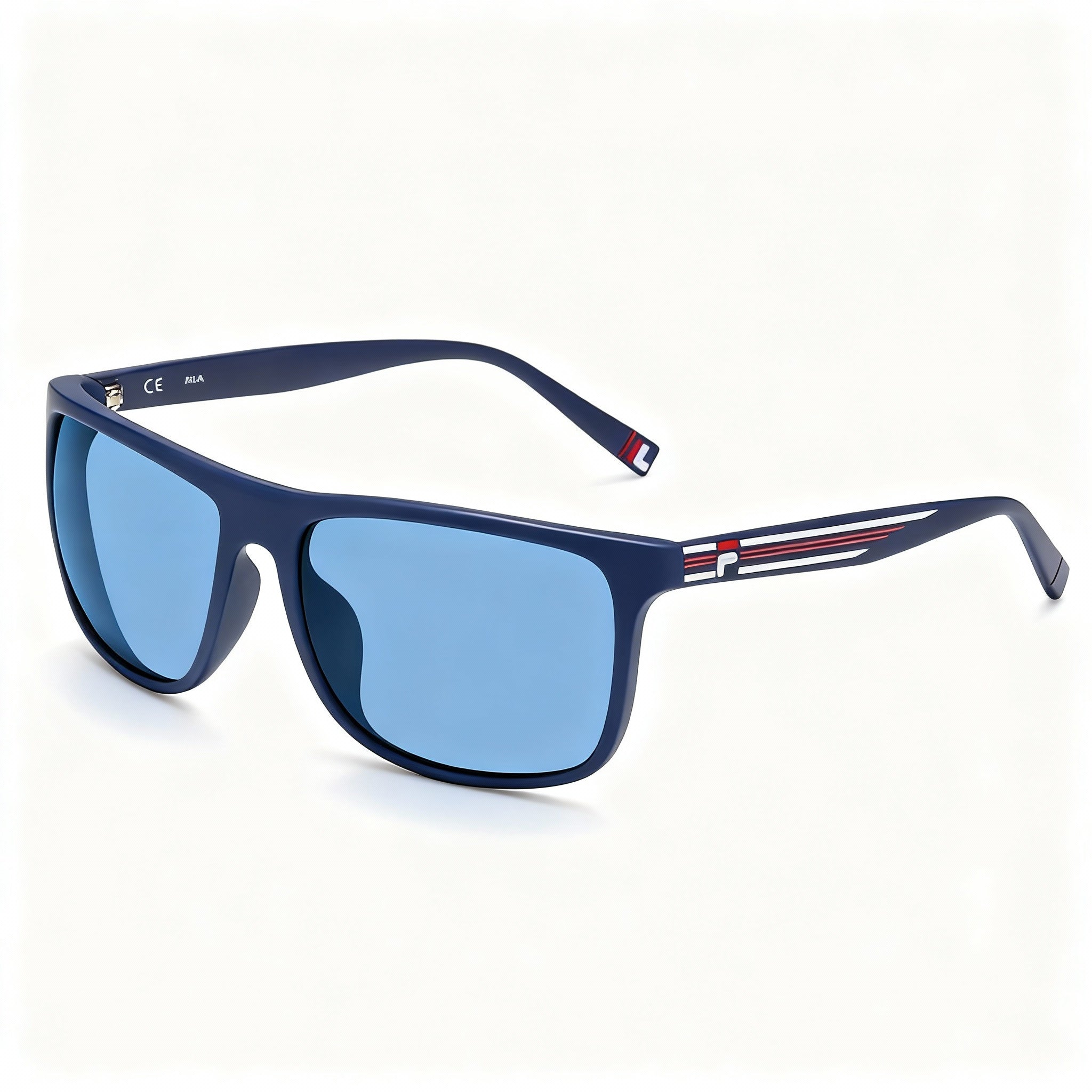 Fila Sf9397 Men's Grey Plastic Full Rim Lightweight Non-Polarized UV Protection Sunglasses 59mm, Photo 3