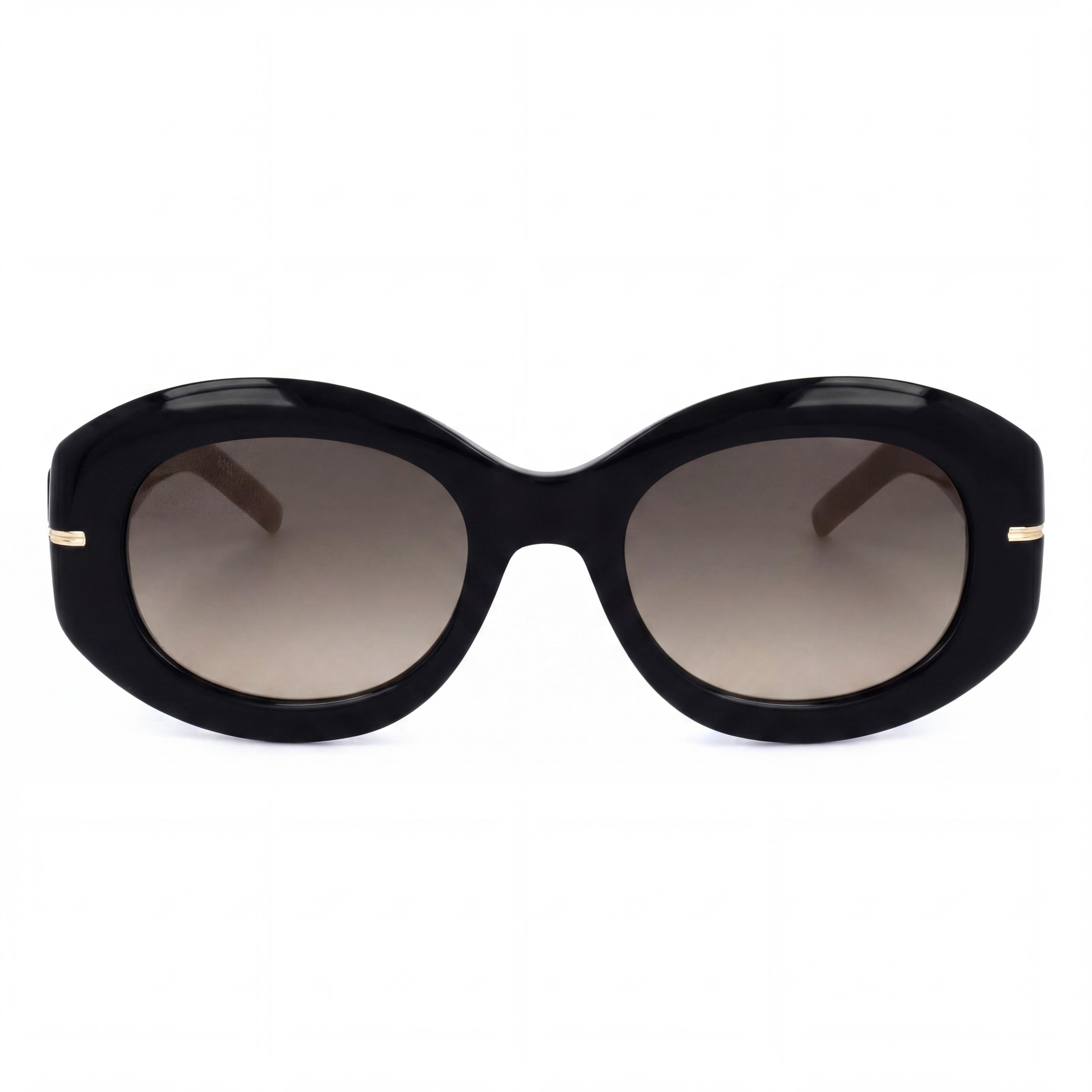 Hugo Boss B1521/N/S Women's Grey Brown Doubleshade Black Beige Plastic Frame Polycarbonate UV Sunglasses 51mm, Photo 2