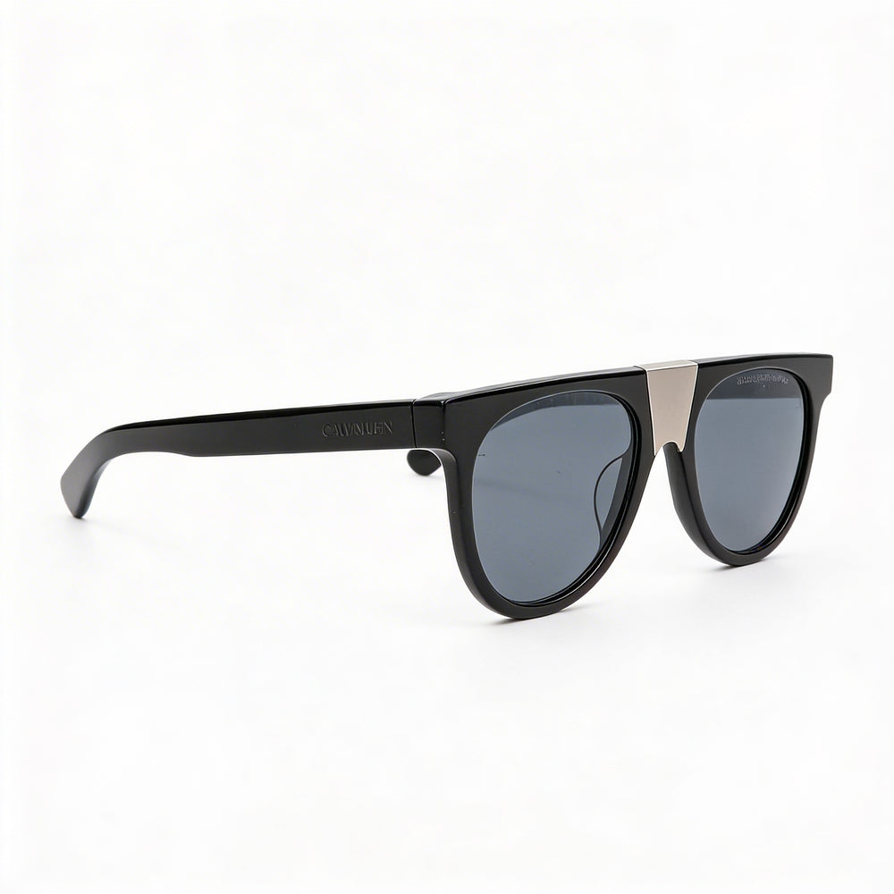 Calvin Klein Classic Gafas de sol de acetato para mujer con lentes de poliéster, multicolor, no polarizadas, protección UV de 52 mm