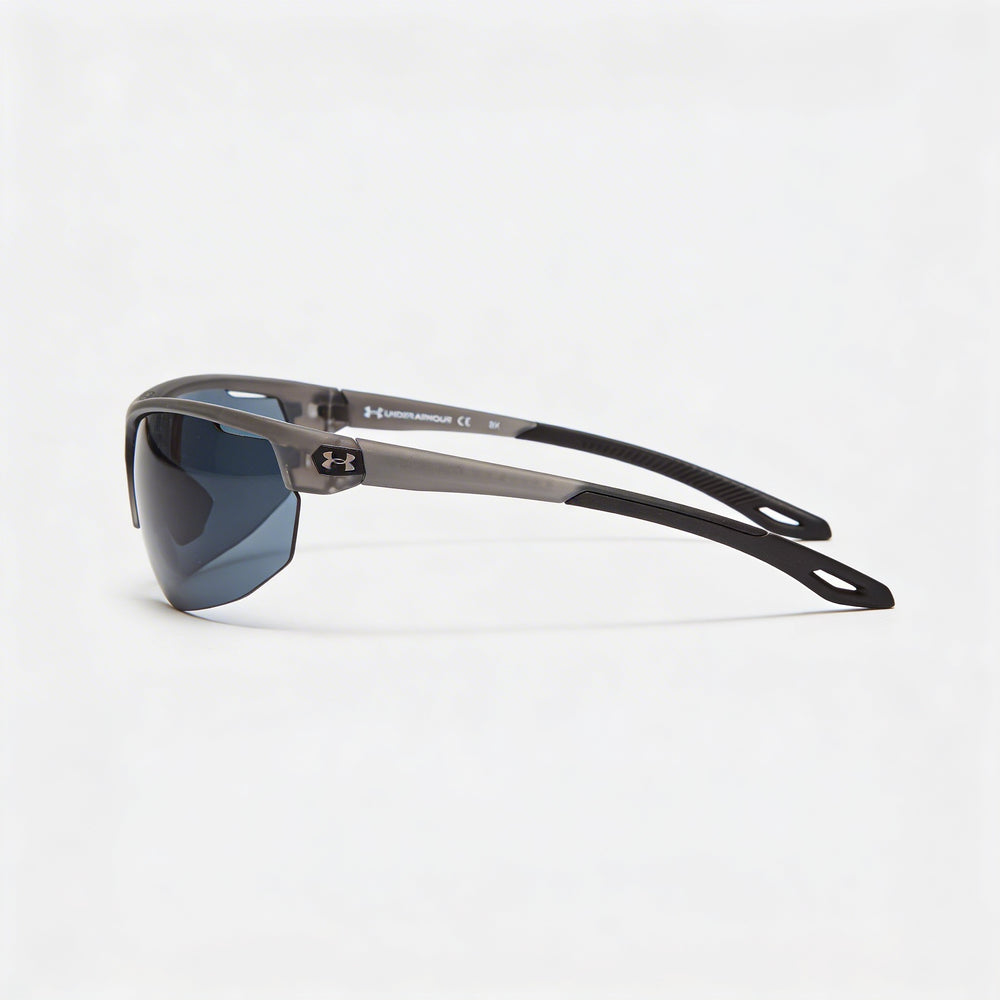 Under Armour Classic Unisex Grey Polycarbonate Frame Sunglasses 71mm Lens 130mm Arm UV Protection Non-Polarized