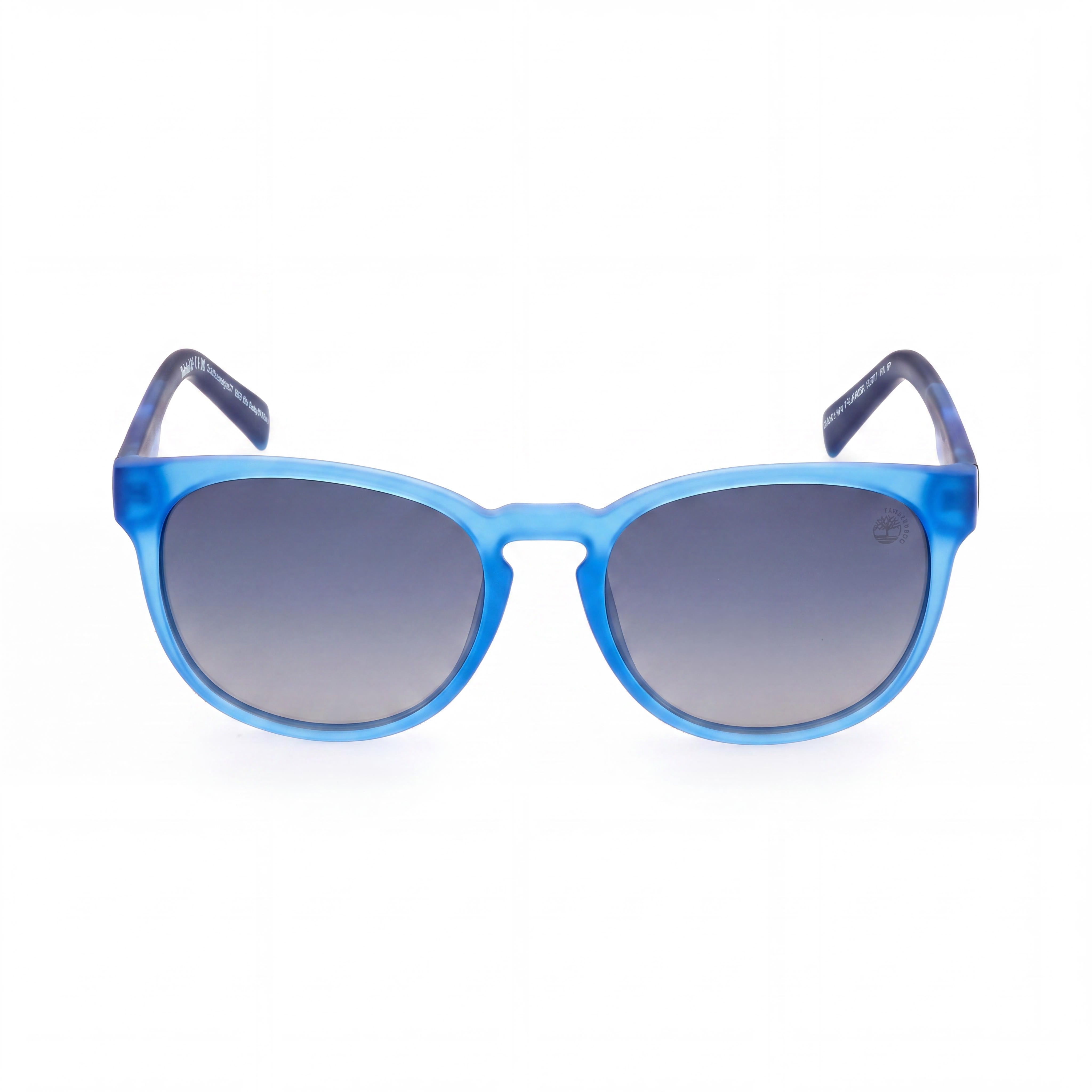 Timberland Casual Unisex Matte Blue Plastic Polarized Grey Sunglasses 51mm, Photo 2