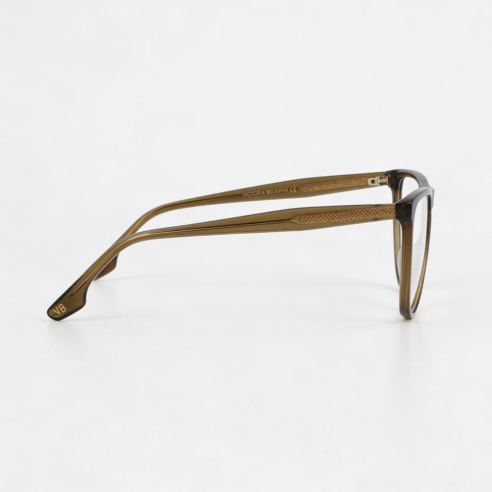 Victoria Beckham Vb2672 Women's Khaki Prescription Optical Eyeglass Frames with 56mm Lens, 15mm Bridge, 140mm Temples