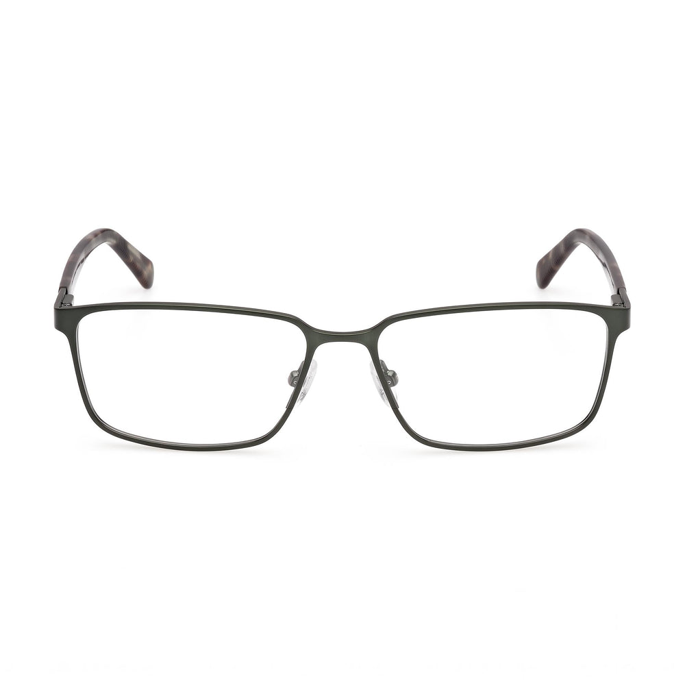 GUESS Gu50244 Unisex Metal Frame Eyewear featuring Matte & Shiny Dark Green Finish, 55-16-145mm Size