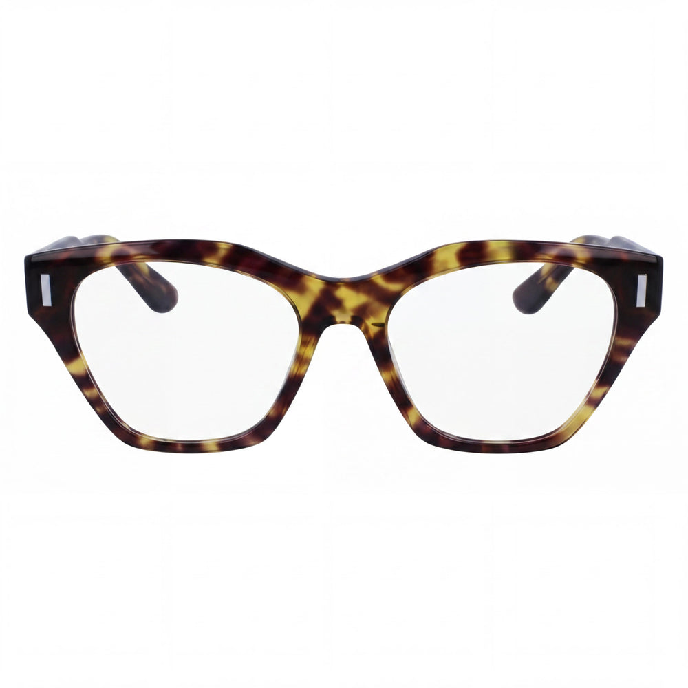 Calvin Klein Ck23518 Unisex Alloy Steel Frame Optical Eyeglasses Violet Havana 52mm with Protective Case