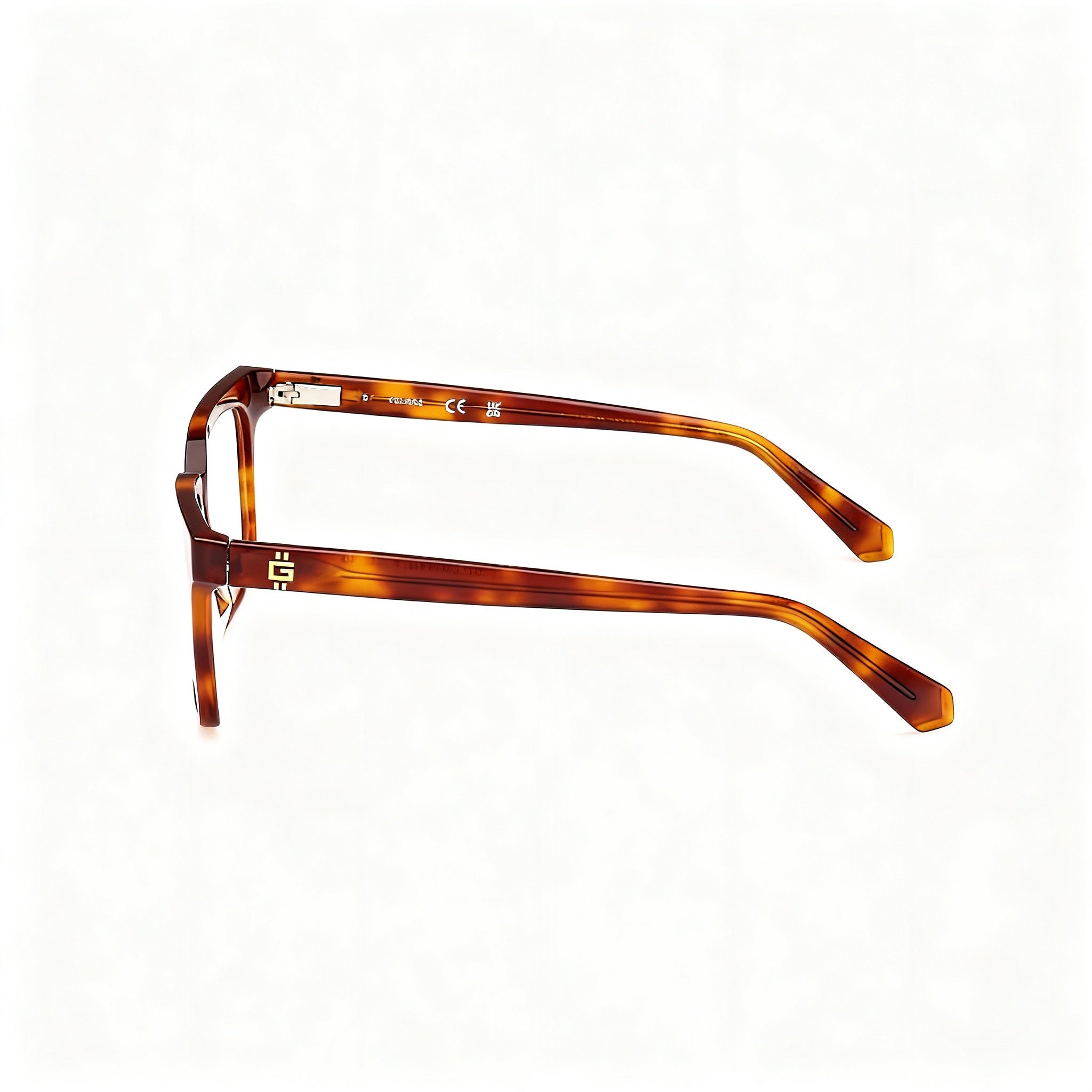 GUESS GU50133 Women's Blonde Havana Plastic Optical Eyeglasses, Bridge Width 15mm, Temple Length 145mm, Photo 3
