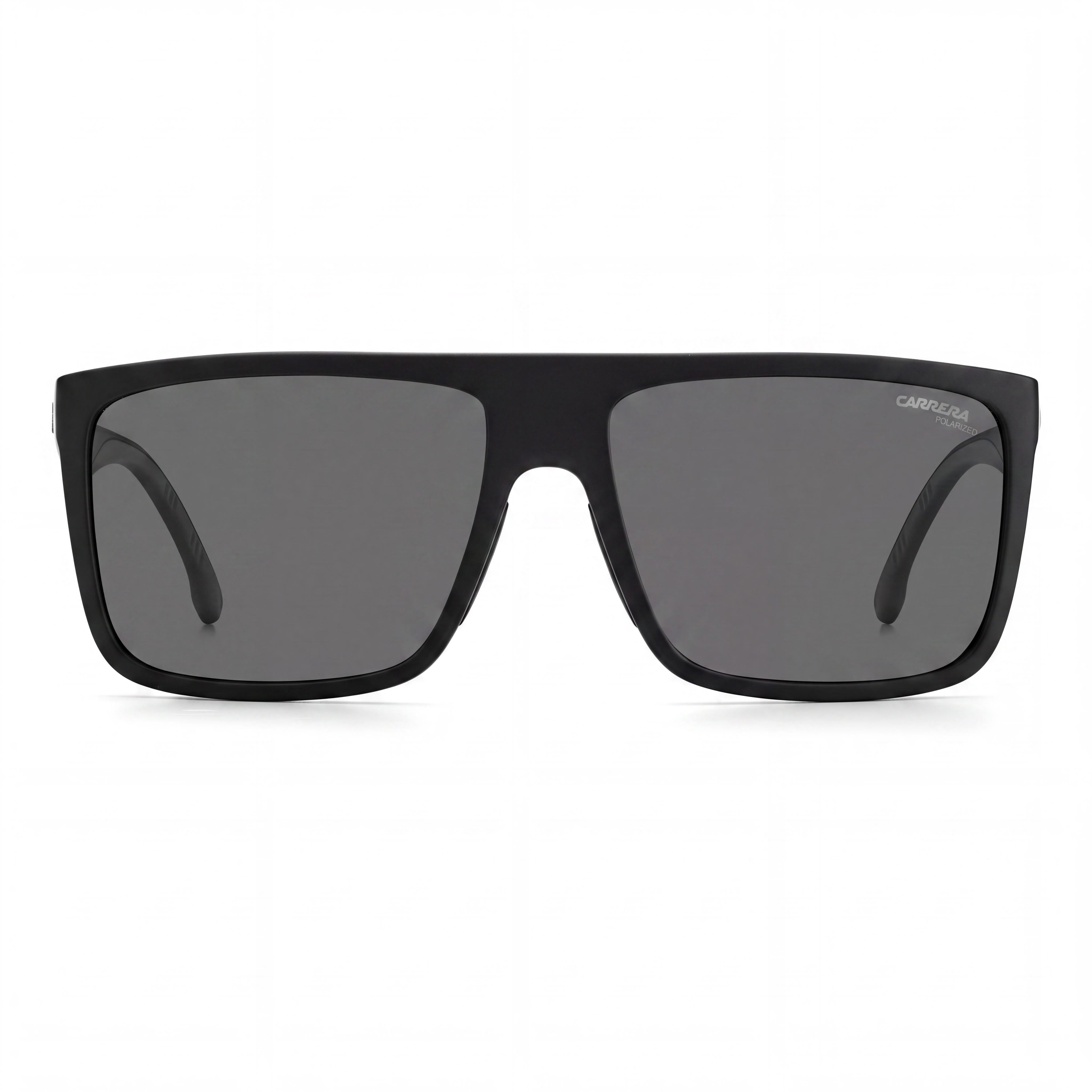 Carrera 8055/S Unisex Matte Black Grey Plastic Frame Polarized Grey UV Protection Sunglasses 58mm Lens, Photo 2
