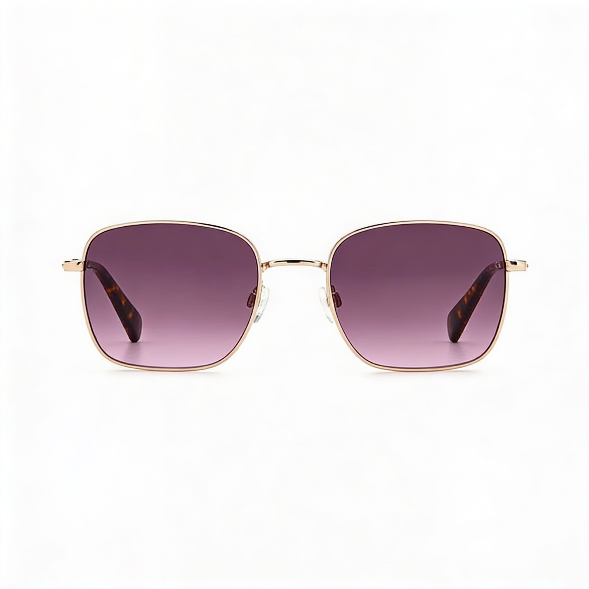 rag & bone Gafas de sol informales de acero inoxidable para hombre, con protección UV, color rojo, dorado, gris, gris fucsia, 52 mm, Photo 3