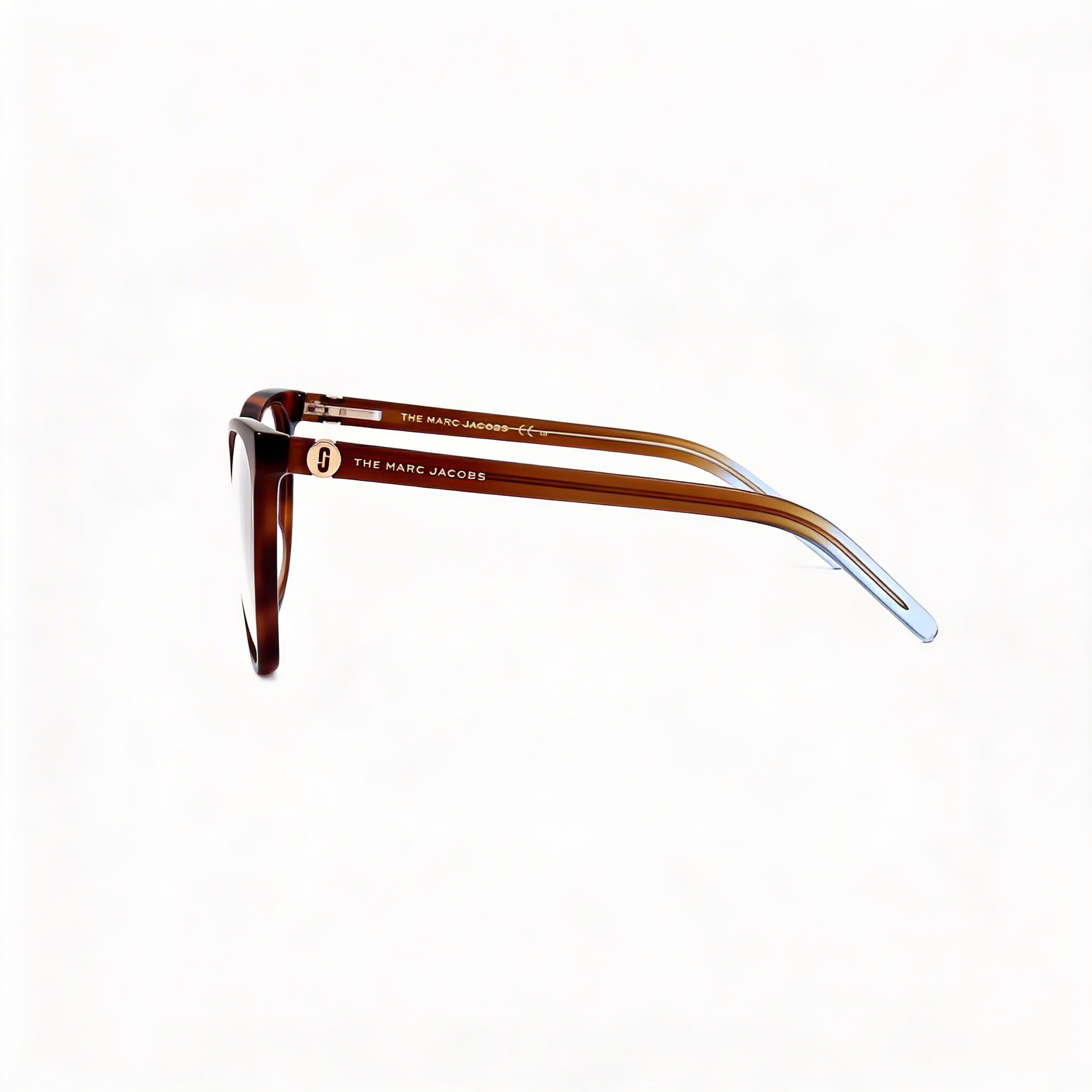 Marc Jacobs Marc 600 Women's Acetate Cat Eye Havana Azure 52mm Sunglasses, Photo 2