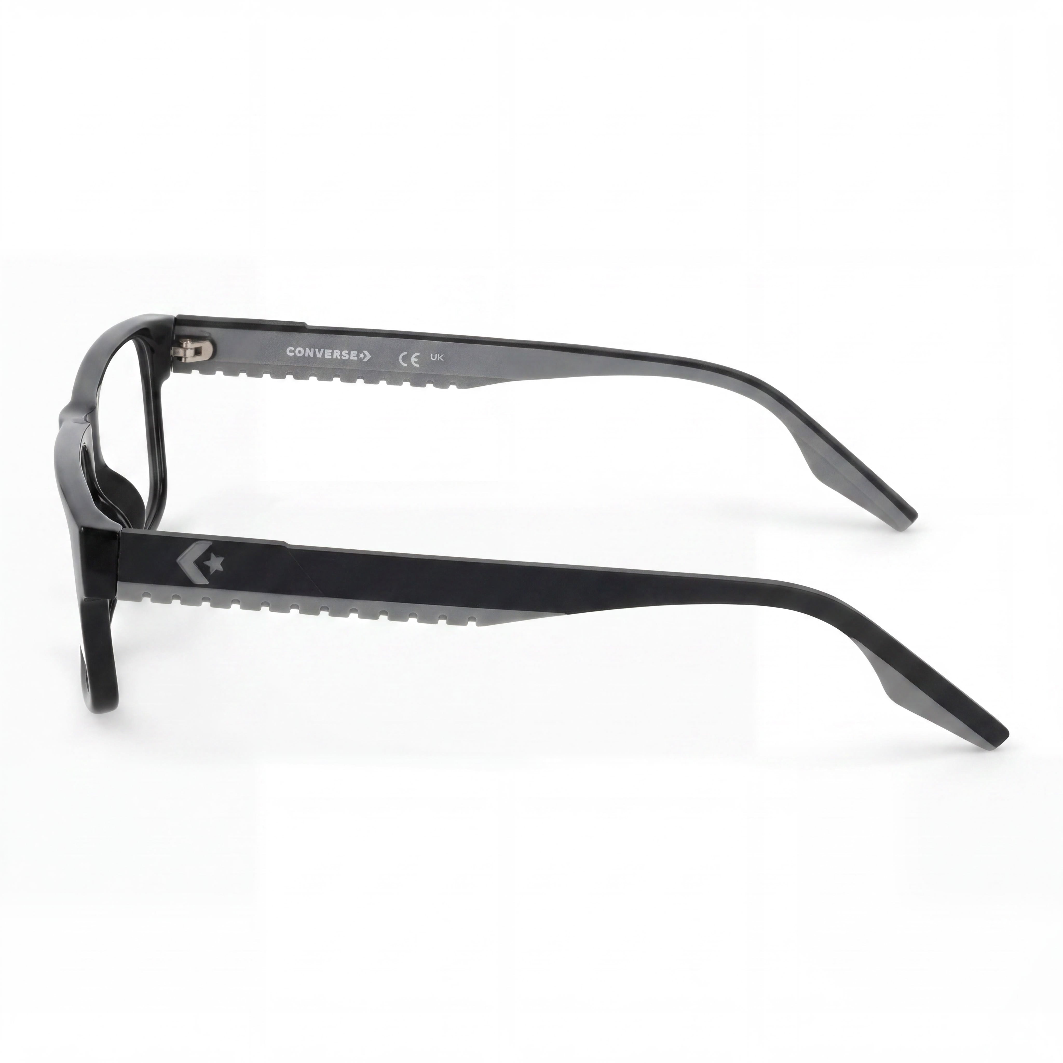 Gafas Converse Cv5123 para mujer con montura de acetato negro y lentes de policarbonato, tamaño 52-14-140mm, Photo 3
