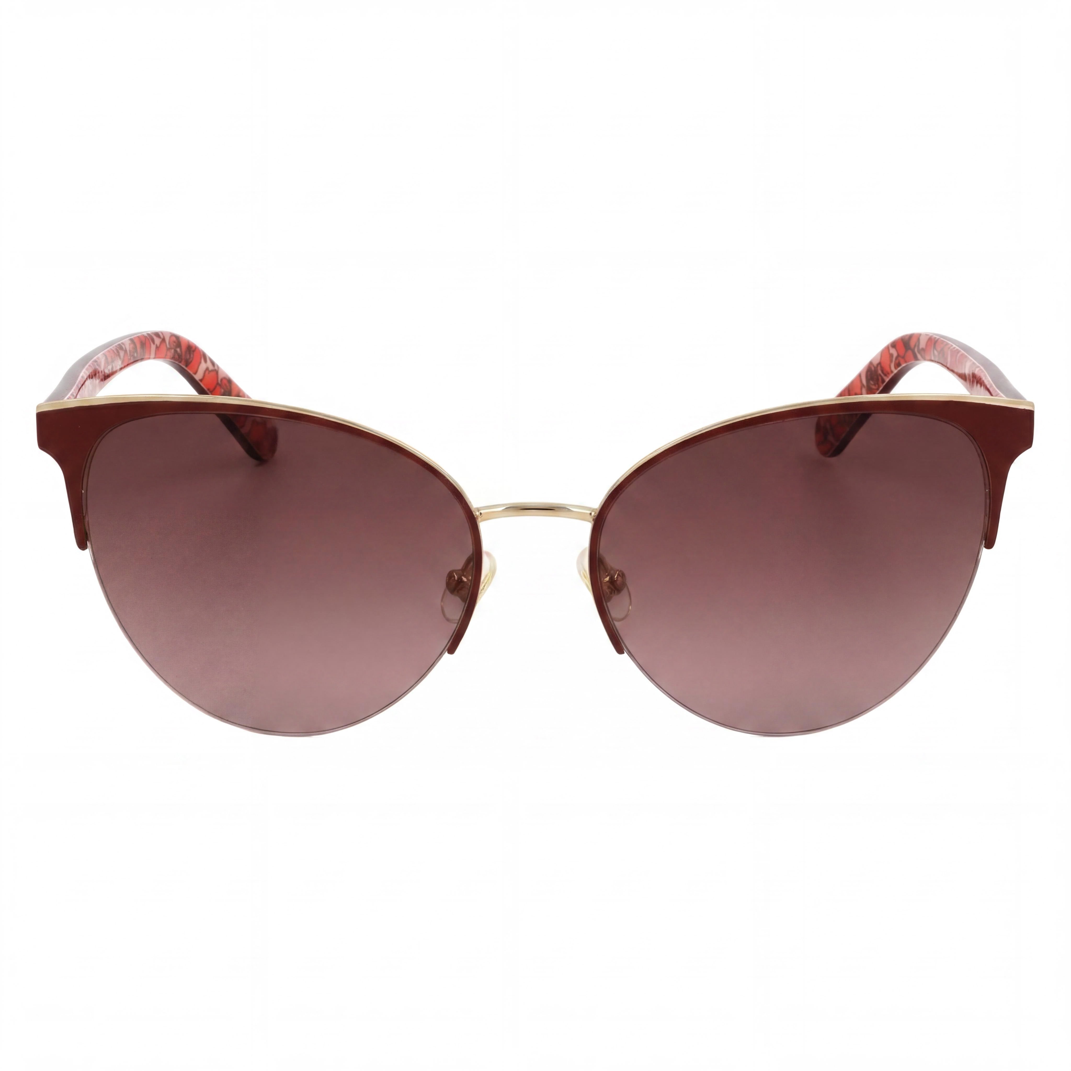 Gafas de sol Kate Spade New York para mujer, informales, de acero inoxidable, color rojo y rosa, con protección UV, 57 mm, Photo 2
