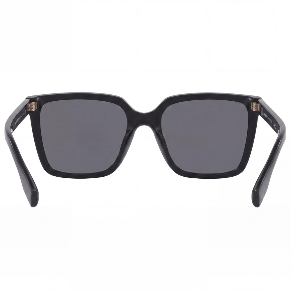 BURBERRY Be 4411d Unisex Acetate Black Dark Grey Sunglasses 57