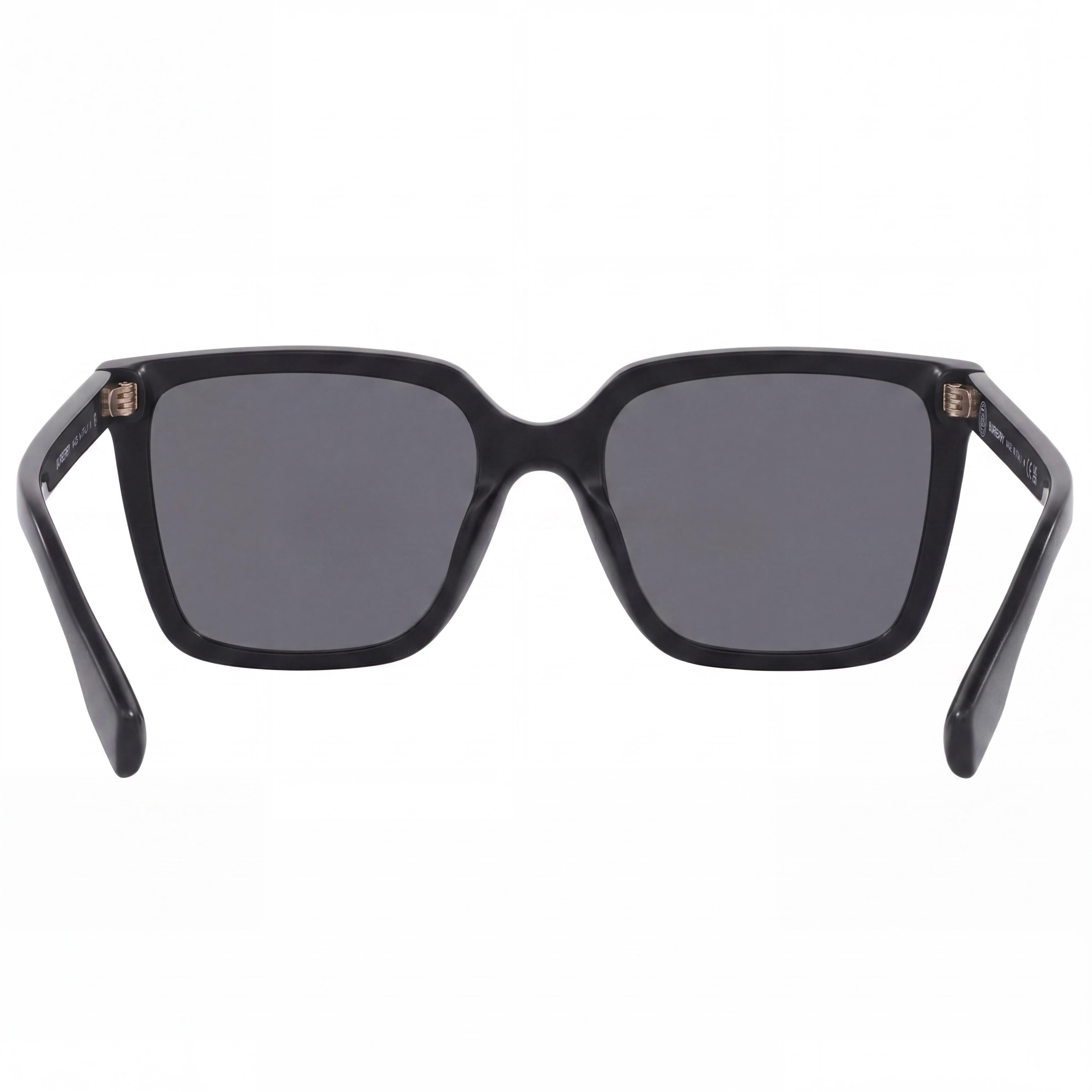 BURBERRY Be 4411d Gafas de sol unisex de acetato negro gris oscuro 57, Photo 2
