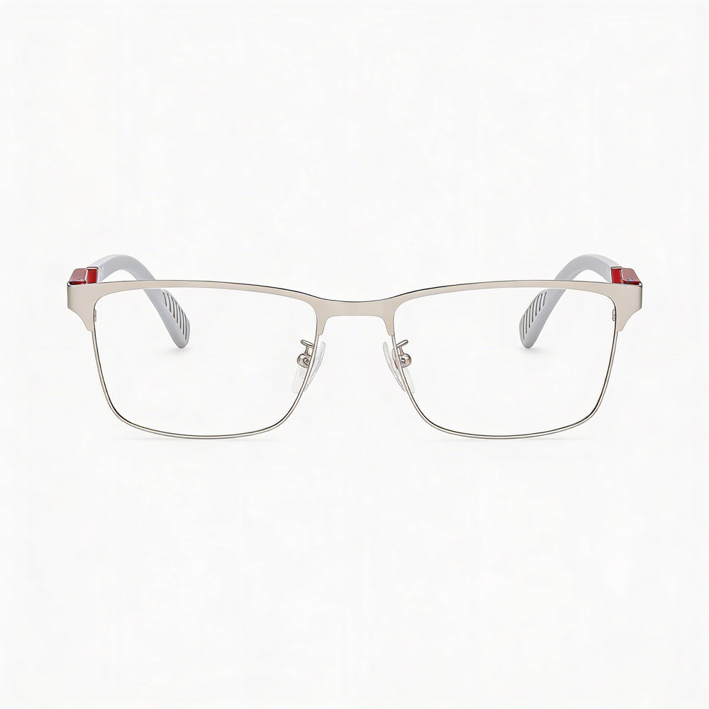 Gafas adidas Sp5024 para hombre con montura metálica, color gris paladio mate, talla 55-17-140