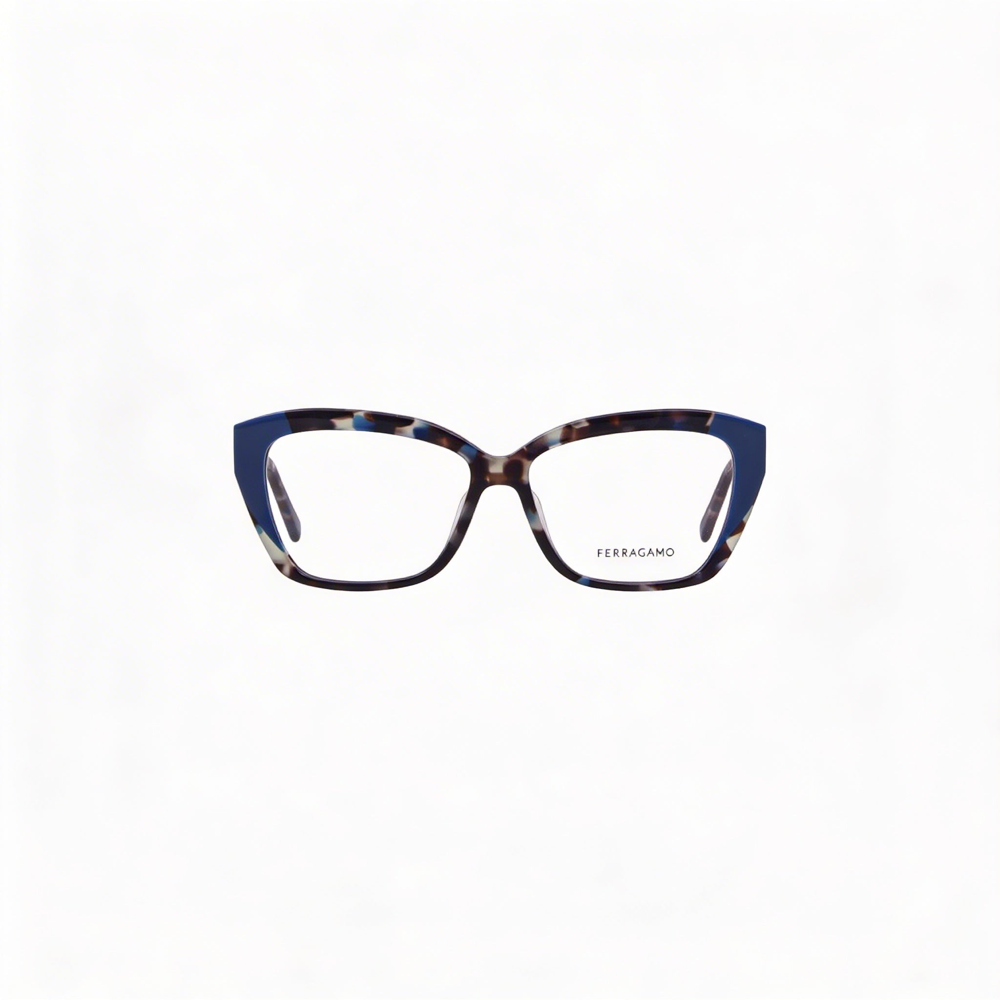 Salvatore Ferragamo Sf2938n Unisex Metal Blue Tortoise Deep Turquoise 53mm, Photo 3