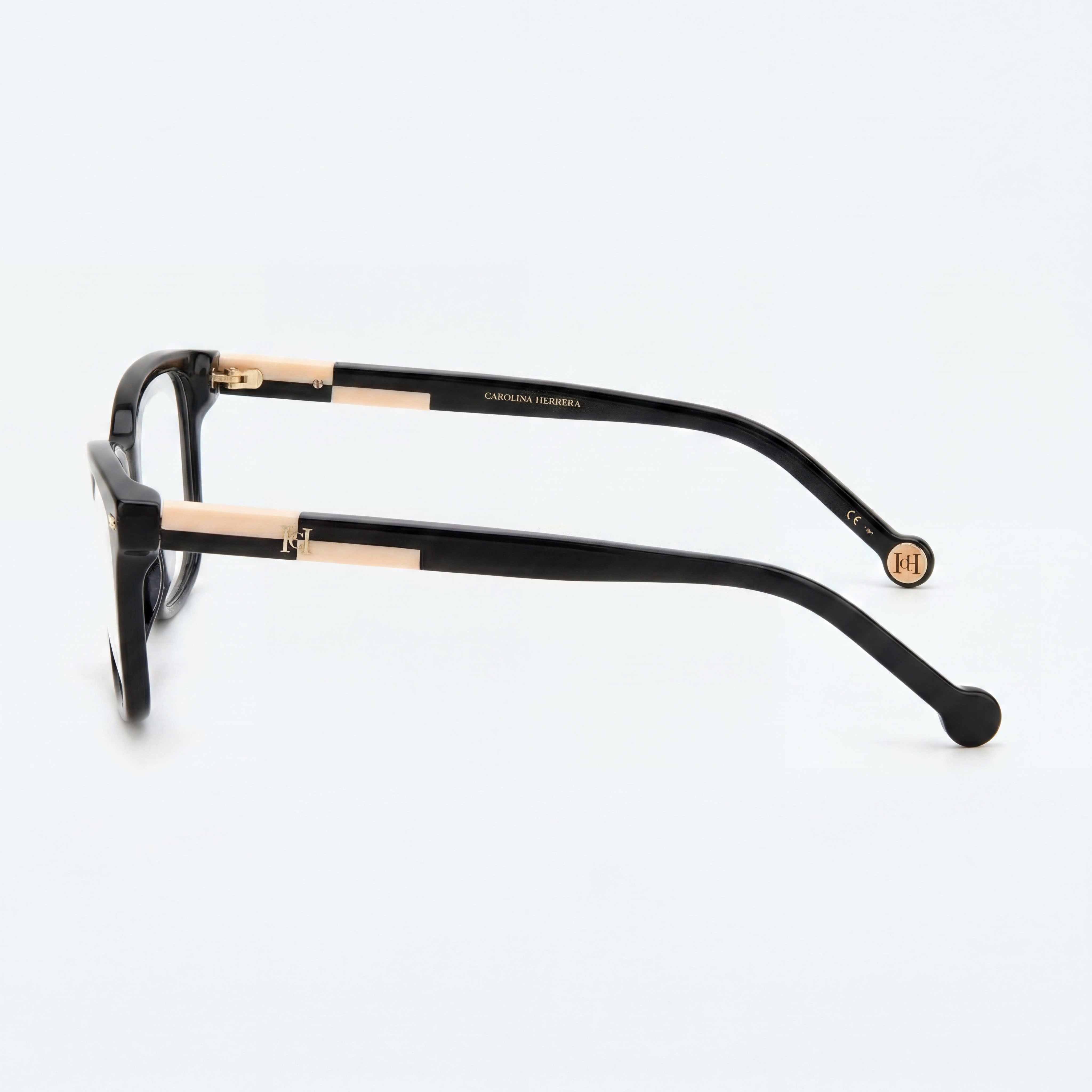 Carolina Herrera Casual Women's Multicolored Acetate Frame Eyeglasses for Everyday Wear 51mm Lens Width, Photo 2