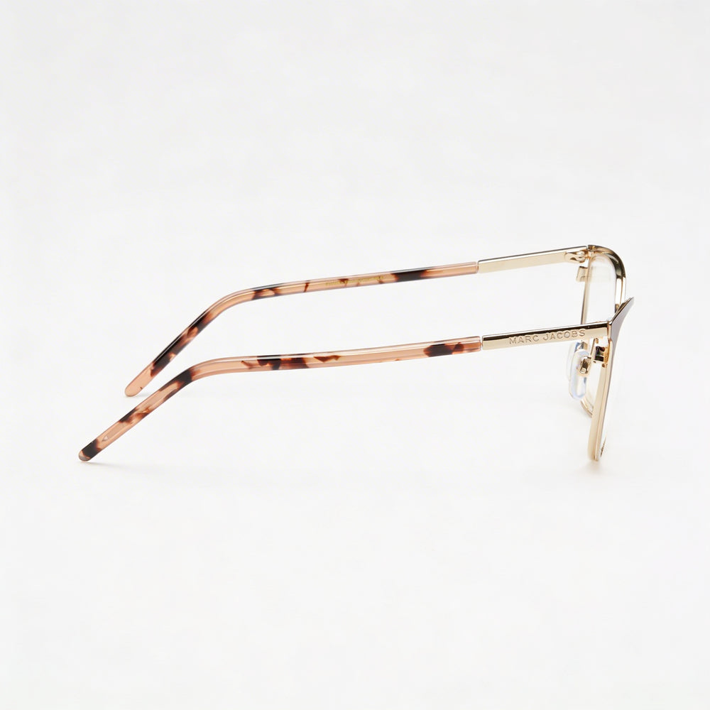 Gafas de Sol de Policarbonato de Acero Inoxidable para Hombre Marc Jacobs Modern Marc 708 Marrón Mate Dorado 54mm